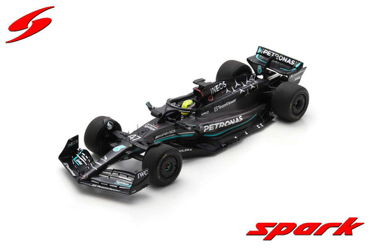 [Pre-Order] Mercedes F1 W14 #47 Mick Schumacher Spanish Tyre Test 2023 Spark 1:18 18S908