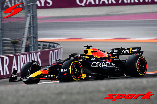 [Pre-Order] Red Bull F1 RB19 #1 Max Verstappen Winner Qatar GP 2023 World Champion Spark 1:18 18S909