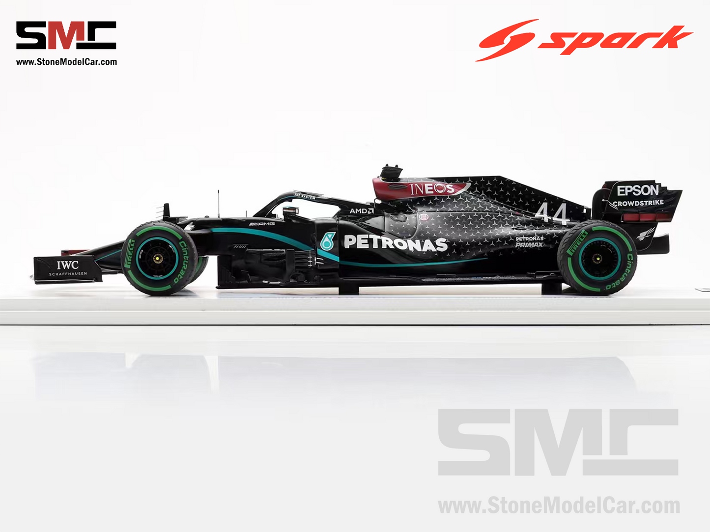 [Pre-Order] Mercedes F1 W11 #44 Lewis Hamilton Turkey GP 2020 7x World Champion 1:18 Spark Figure Edition