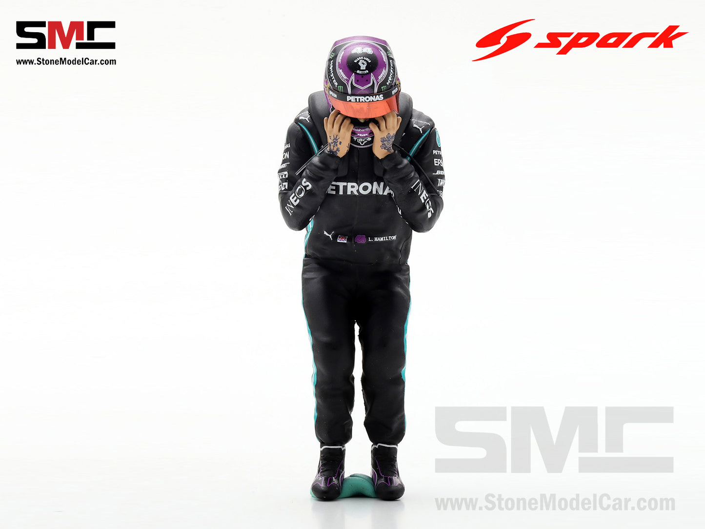 [Pre-Order] Mercedes F1 W11 #44 Lewis Hamilton Turkey GP 2020 7x World Champion 1:18 Spark Figure Edition