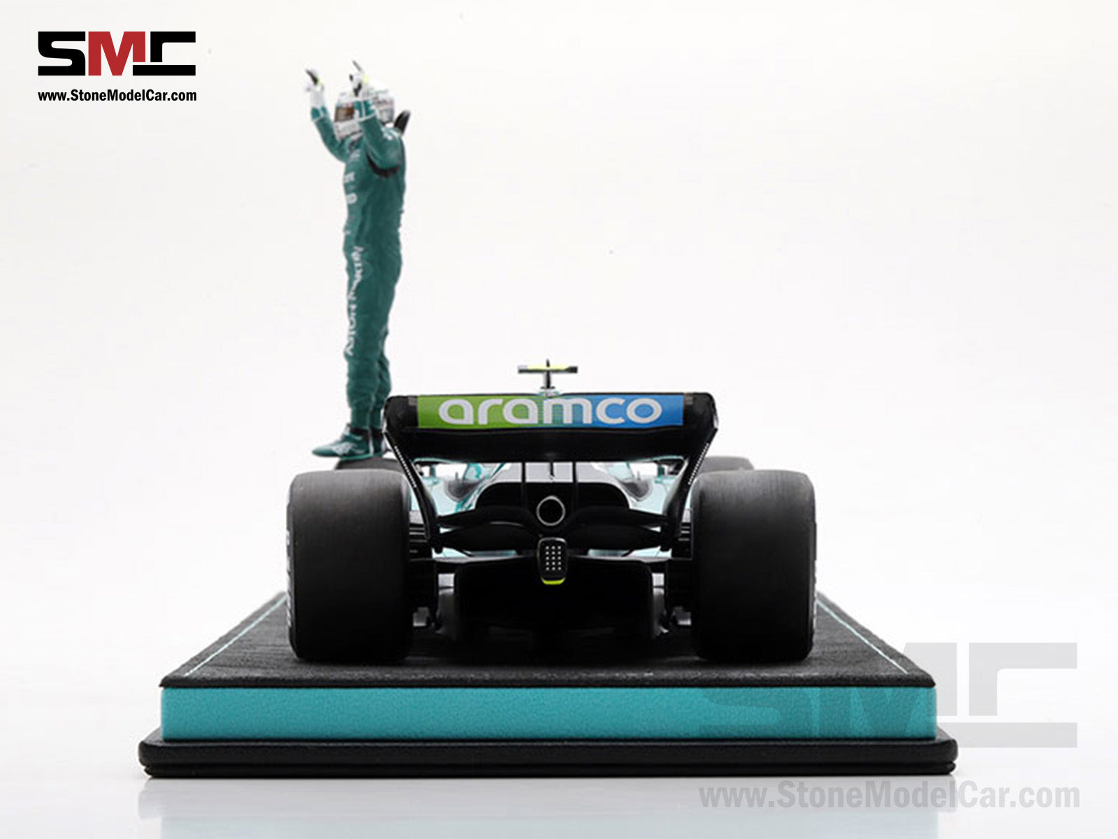 1/18 Spark 2022 Formula 1 Aston Martin AMR22 No.5 Aston Martin Aramco Cognizant F1 Team Abu Dhabi GP 2022 Last Race Sebastian Vettel Car Model