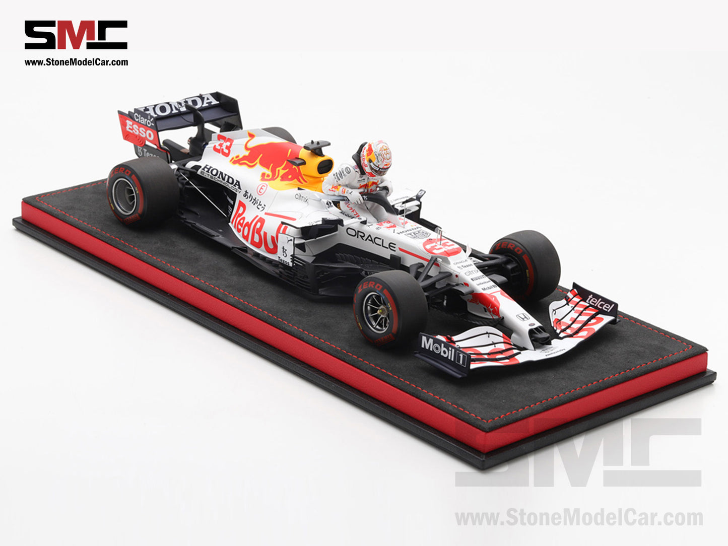 [Pre-Order] Red Bull F1 RB16B #33 Max Verstappen 2021 World Champion Turkish GP Special Livery 1:18 Spark Figure Special
