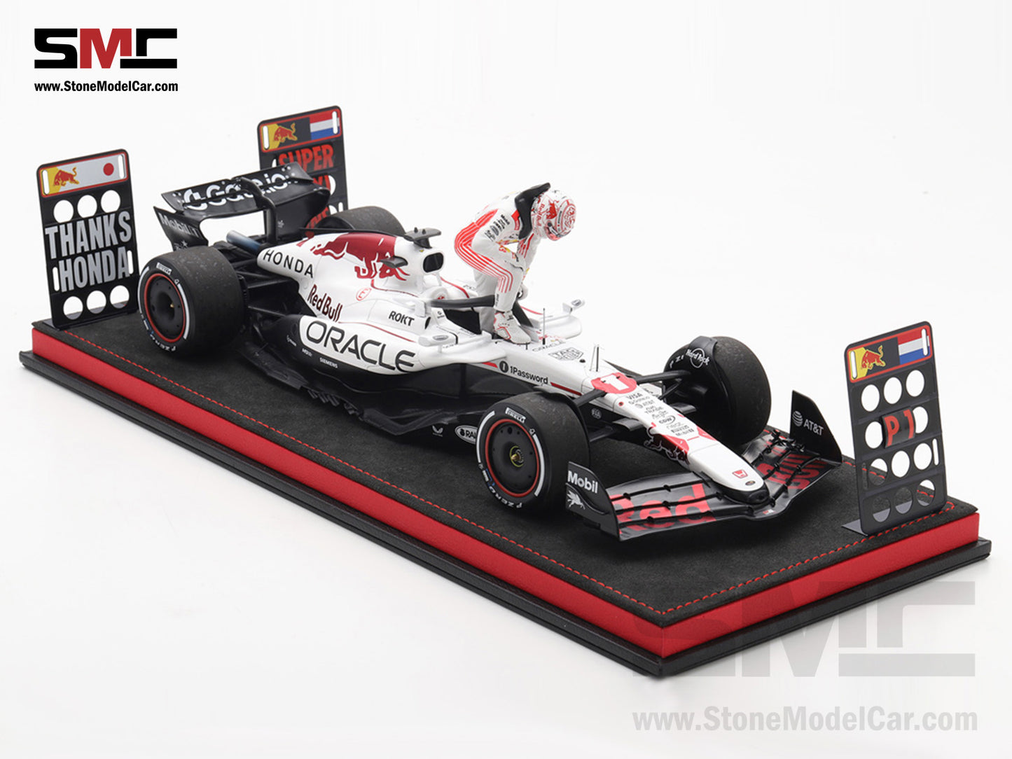 [Pre-Order] Red Bull F1 RB21 #1 Max Verstappen Japanese GP Winner 2025 1:18 Spark Figure Edition