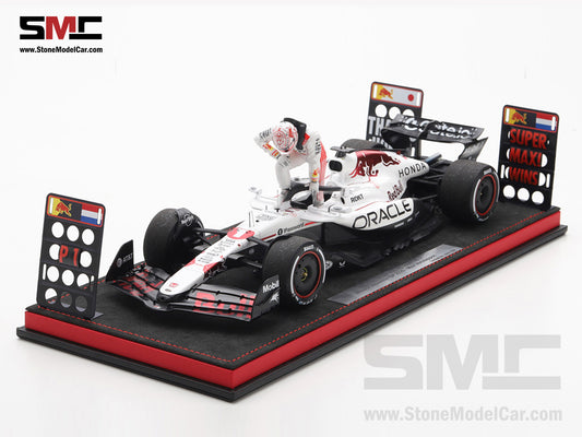 [Pre-Order] Red Bull F1 RB21 #1 Max Verstappen Japanese GP Winner 2025 1:18 Spark Figure Edition