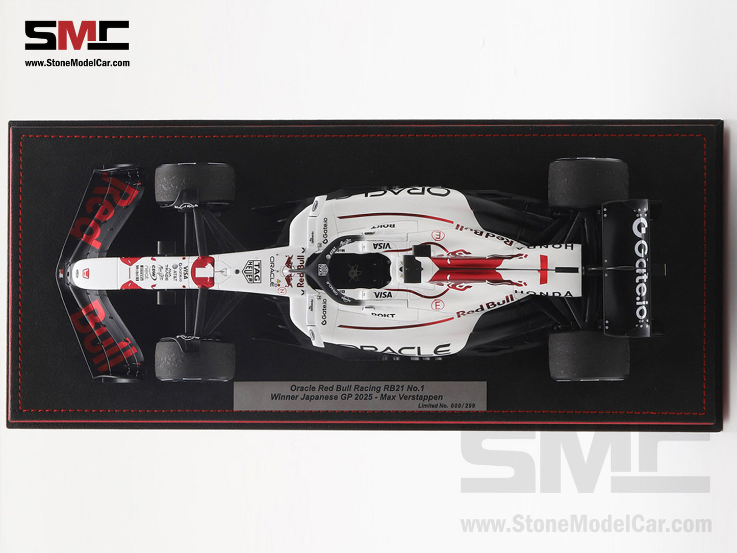 [Pre-Order] Red Bull F1 RB21 #1 Max Verstappen Japanese GP Winner 2025 1:18 Spark Figure Edition
