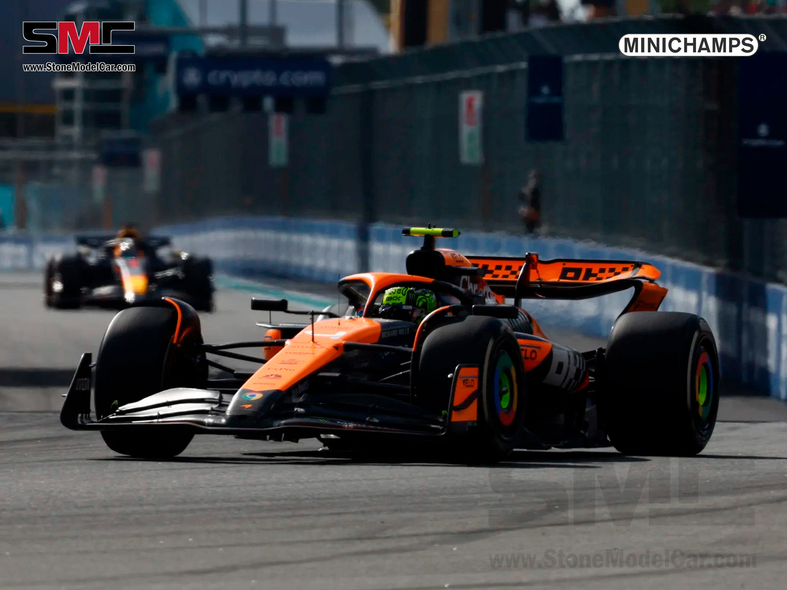 Burago Bburago F1 Formula 1 MCLAREN MCL38 Gran Premio de Miami y Mónaco Burago Bburago F1 Formula 1 MCLAREN MCL38 Gran Premio de Miami y Mónaco