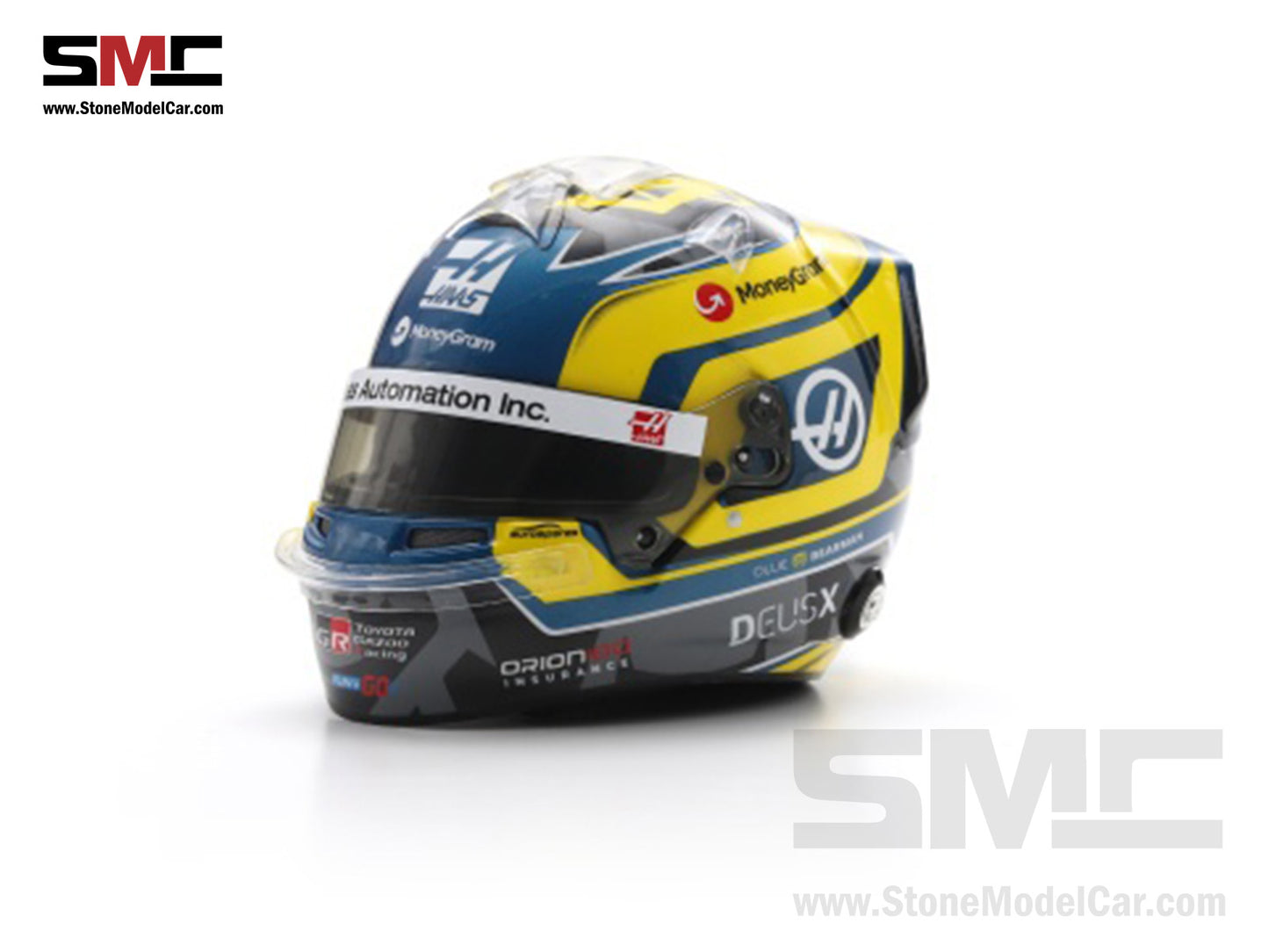 [Pre-Order] Haas F1 Team VF-25 #87 Oliver Bearman Season 2025 Japanese GP Spark 1:5 Helmet