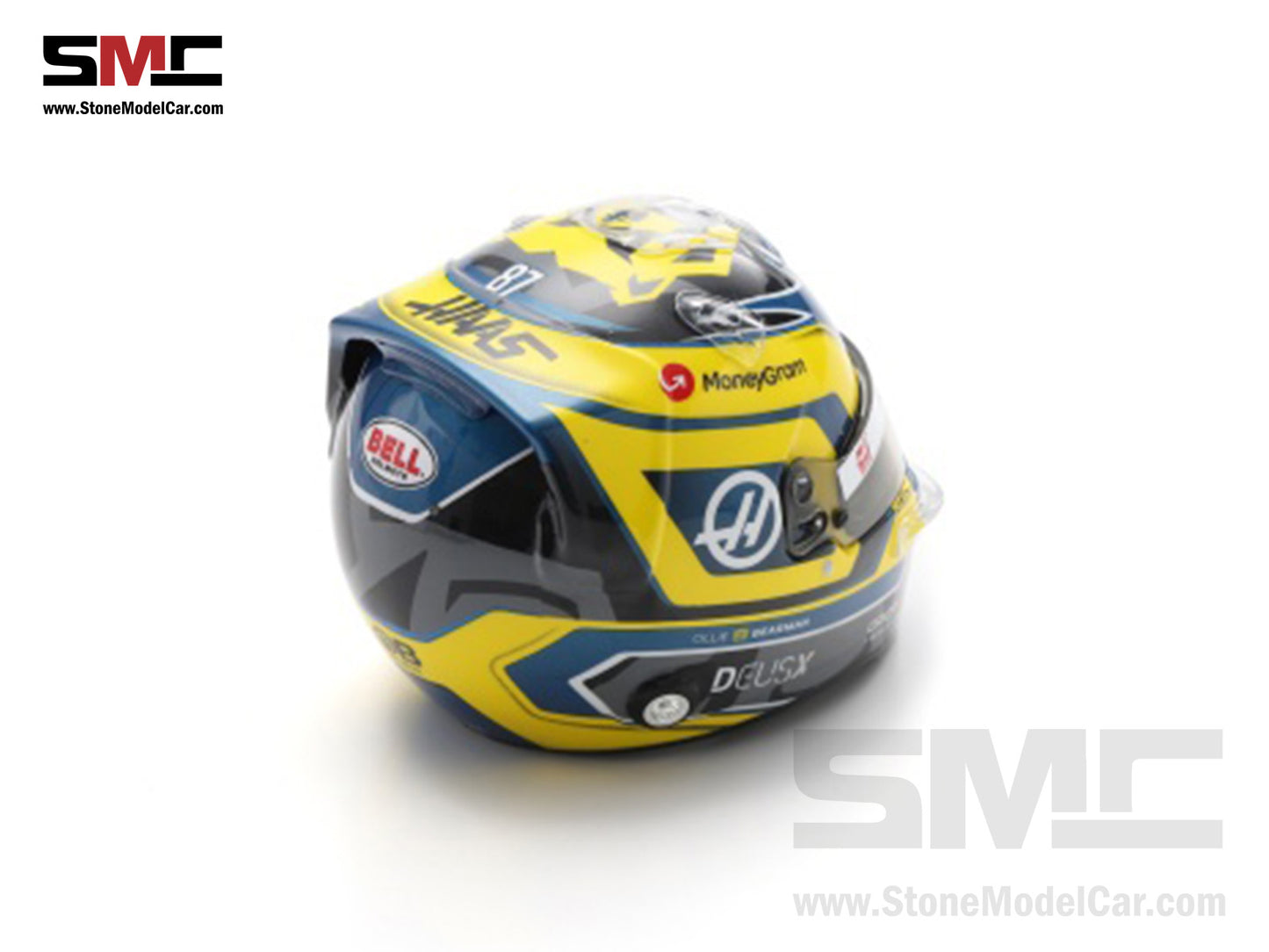 [Pre-Order] Haas F1 Team VF-25 #87 Oliver Bearman Season 2025 Japanese GP Spark 1:5 Helmet
