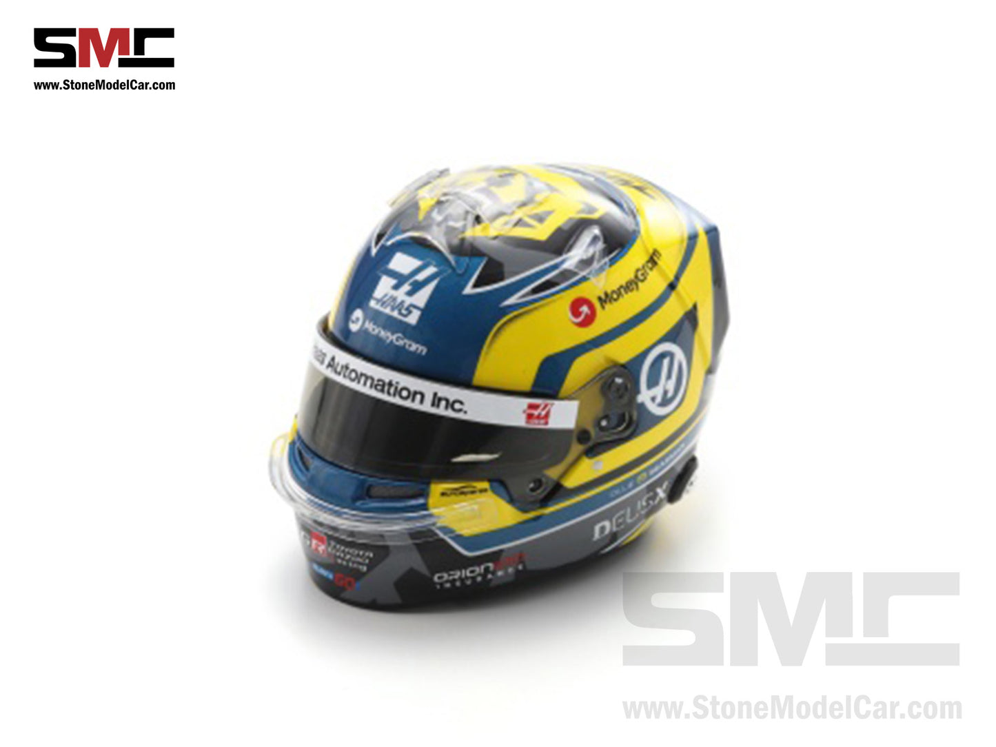 [Pre-Order] Haas F1 Team VF-25 #87 Oliver Bearman Season 2025 Japanese GP Spark 1:5 Helmet