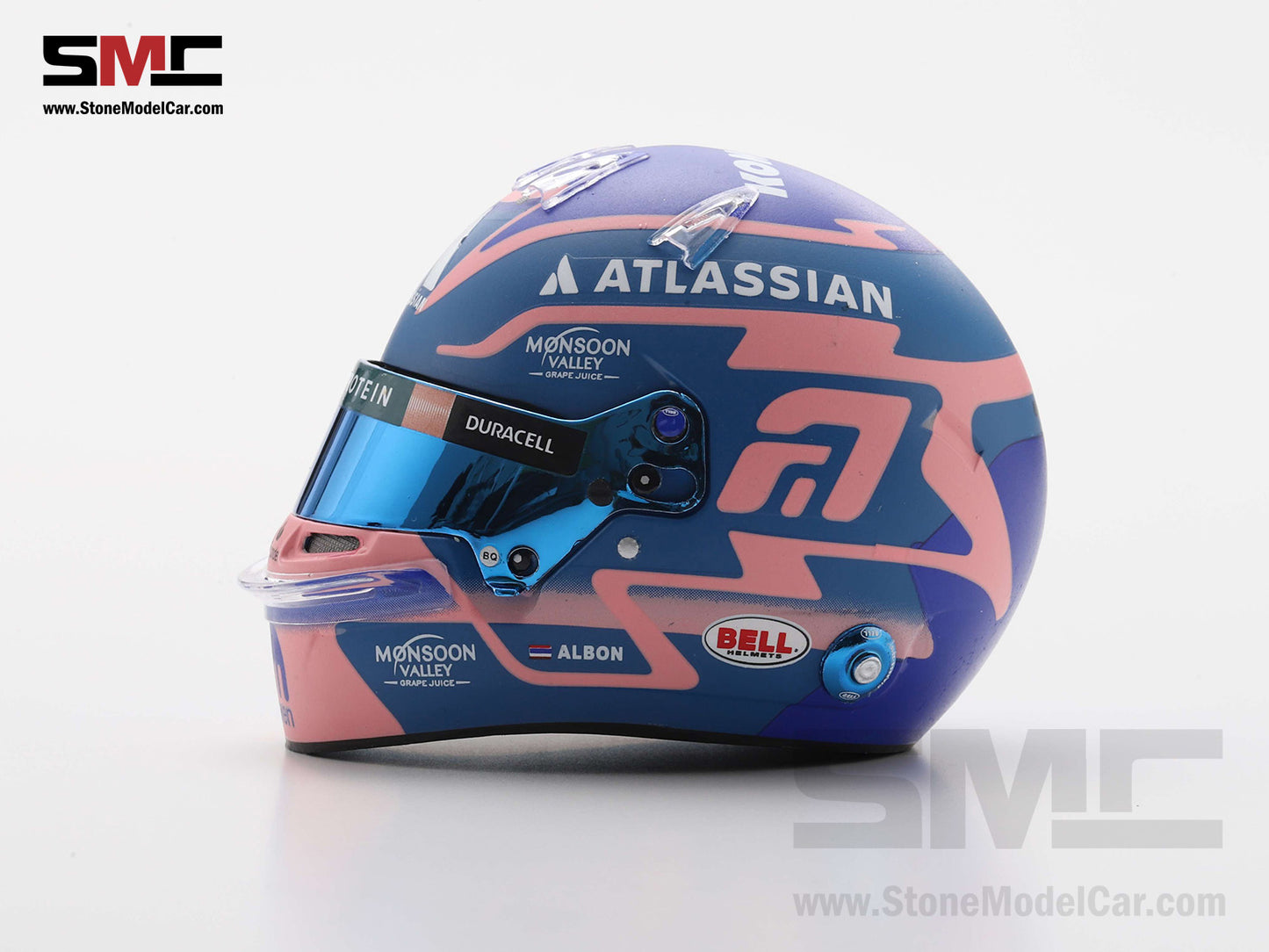 [Pre-Order] Williams F1 FW47 #23 Alexander Albon Year 2025 Spark 1:5 Miniature Helmet 5HF190
