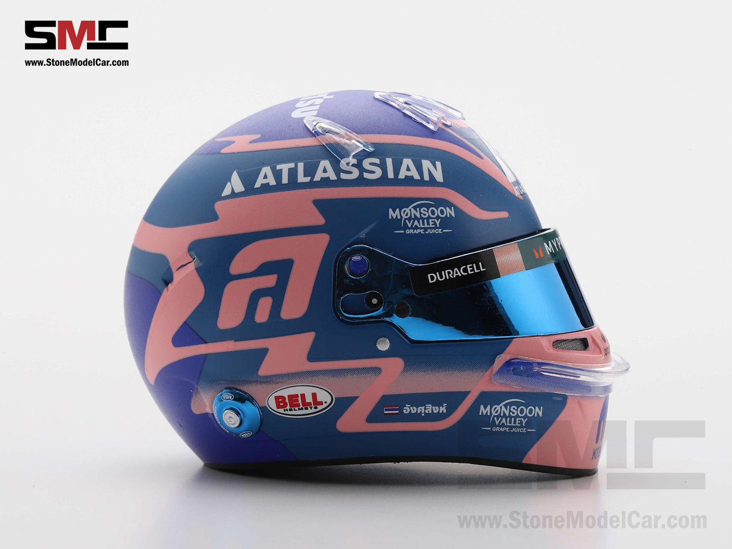 [Pre-Order] Williams F1 FW47 #23 Alexander Albon Year 2025 Spark 1:5 Miniature Helmet 5HF190