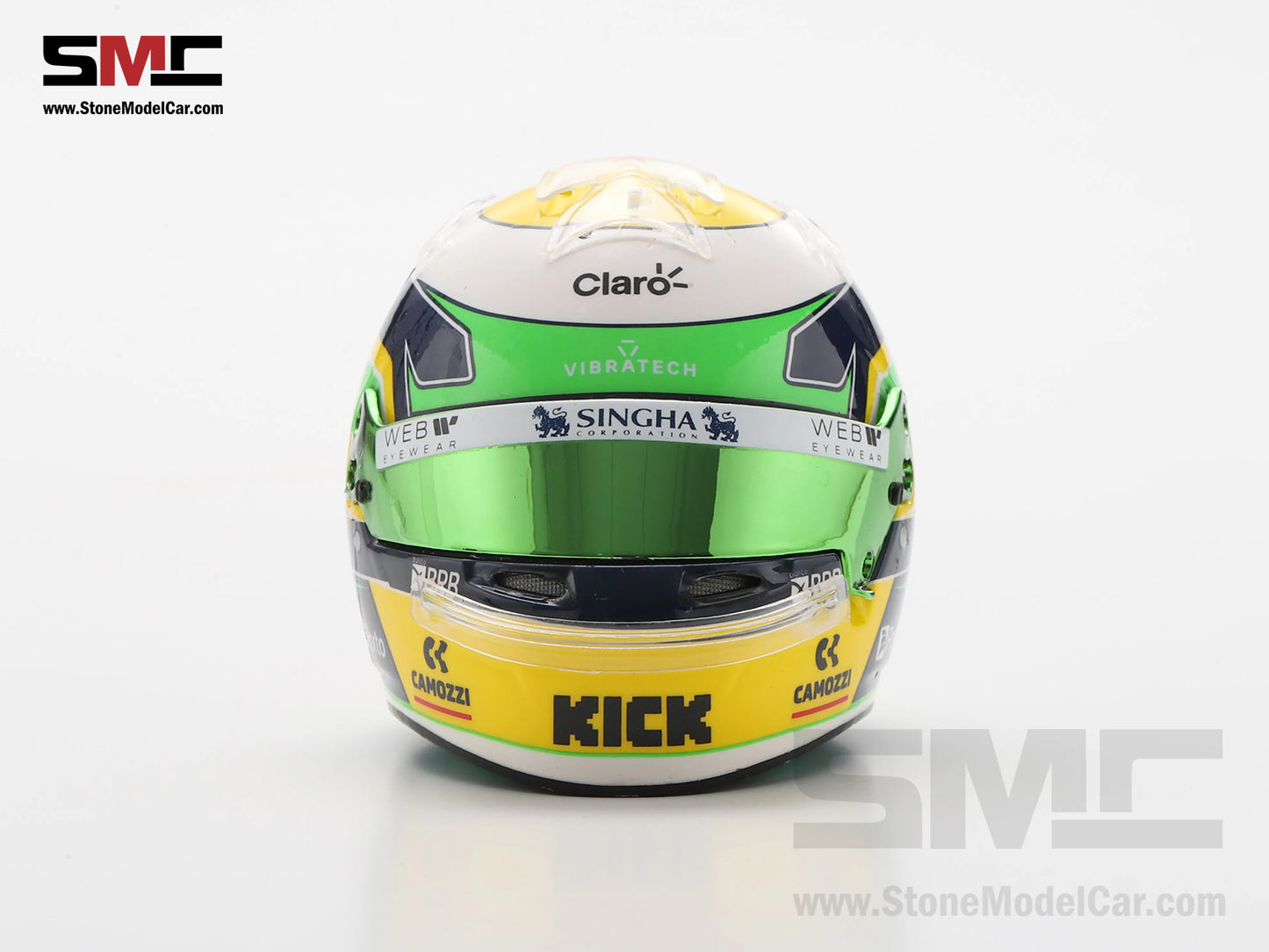 [Pre-Order] Stake F1 KICK Sauber C45 #5 Gabriel Bortoleto Season 2025 Spark 1:5 Miniature Helmet