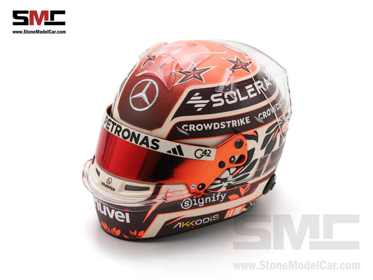 [Pre-Order] Mercedes F1 W16 #12 Kimi Antonelli Miami GP 2025 Sprint Pole Spark 1:5 Helmet