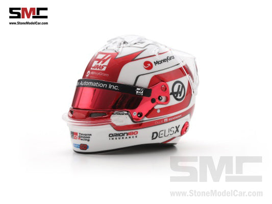 [Pre-Order] Haas F1 Team VF-25 #87 Oliver Bearman Monaco GP 2025 Spark 1:5 Miniature Helmet