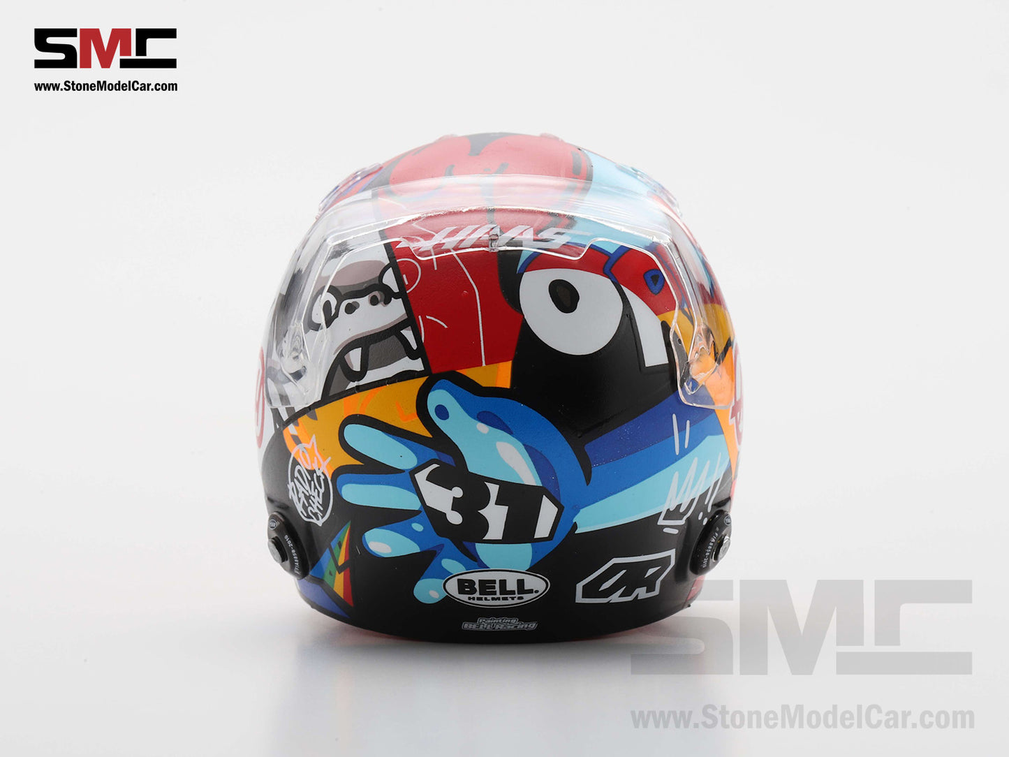[Pre-Order] Haas F1 Team VF-25 #31 Esteban Ocon US Miami GP 2025 Spark 1:5 Miniature Helmet