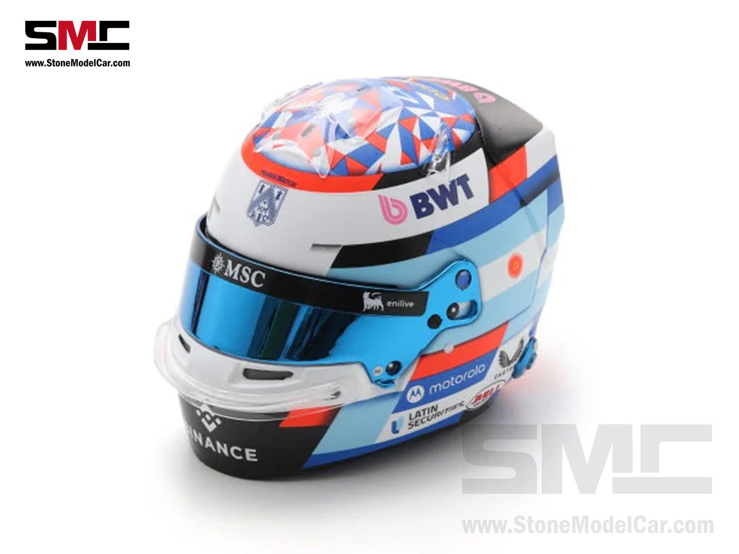 [Pre-Order] Alpine Renault F1 A525 #43 Franco Colapinto Season 2025 Spark 1:5 Miniature Helmet
