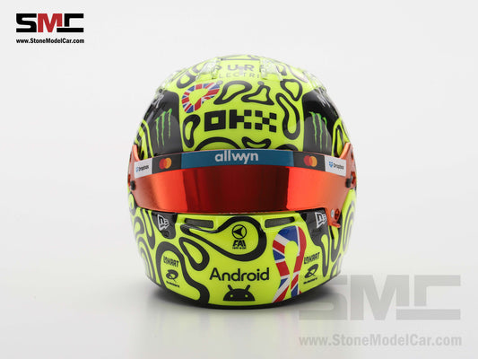 [Pre-Order] McLaren F1 MCL39 #4 Lando Norris British GP 2025 Winner Spark 1:5 Helmet
