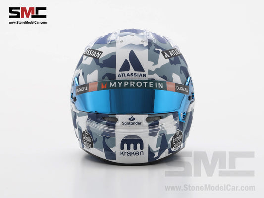 [Pre-Order] Williams F1 FW47 #55 Carlos Sainz British GP 2025 Spark 1:5 Miniature Helmet