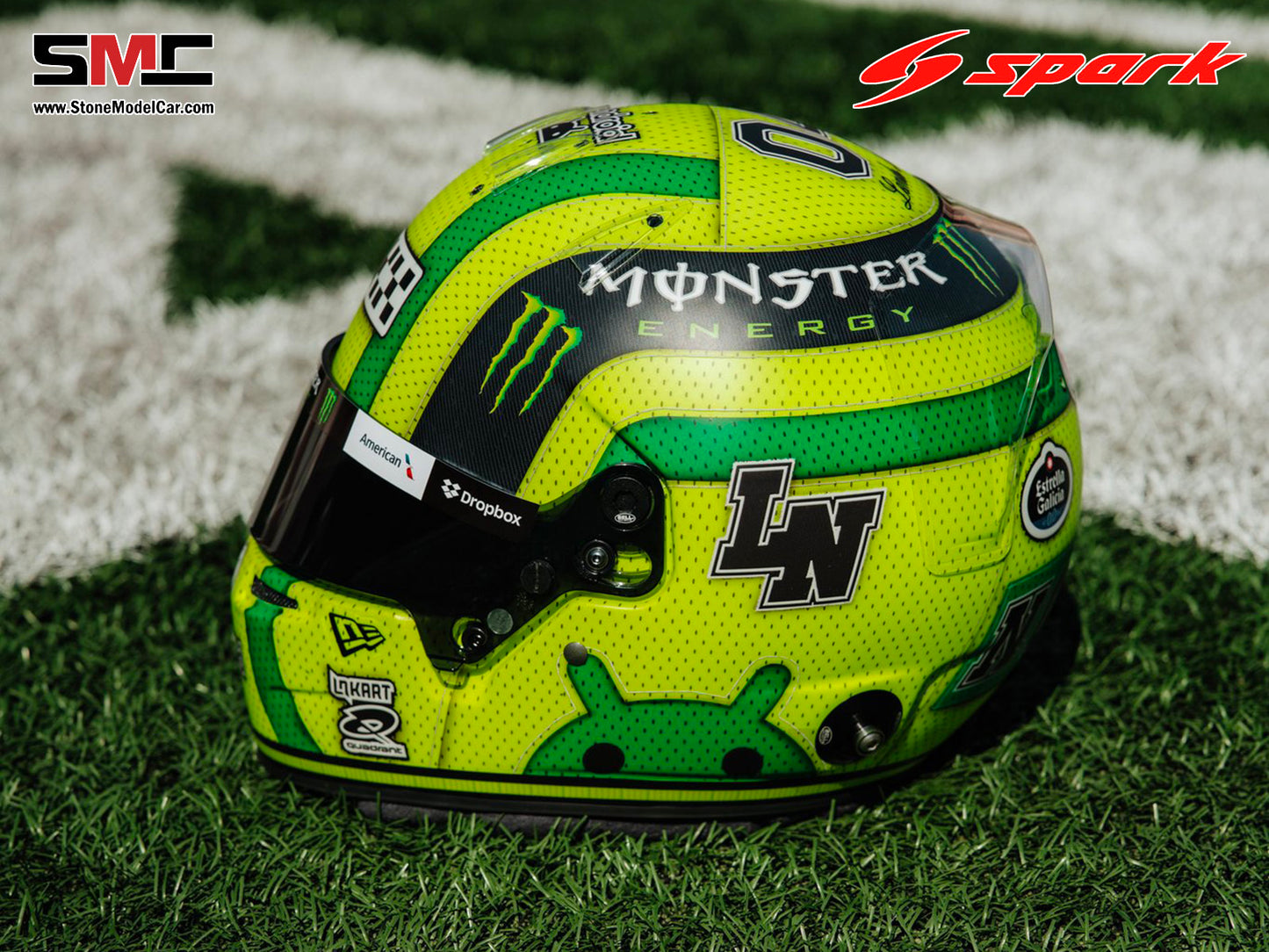 [Pre-Order] McLaren F1 MCL39 #4 Lando Norris US Austin GP 2025 Spark 1:5 Miniature Helmet