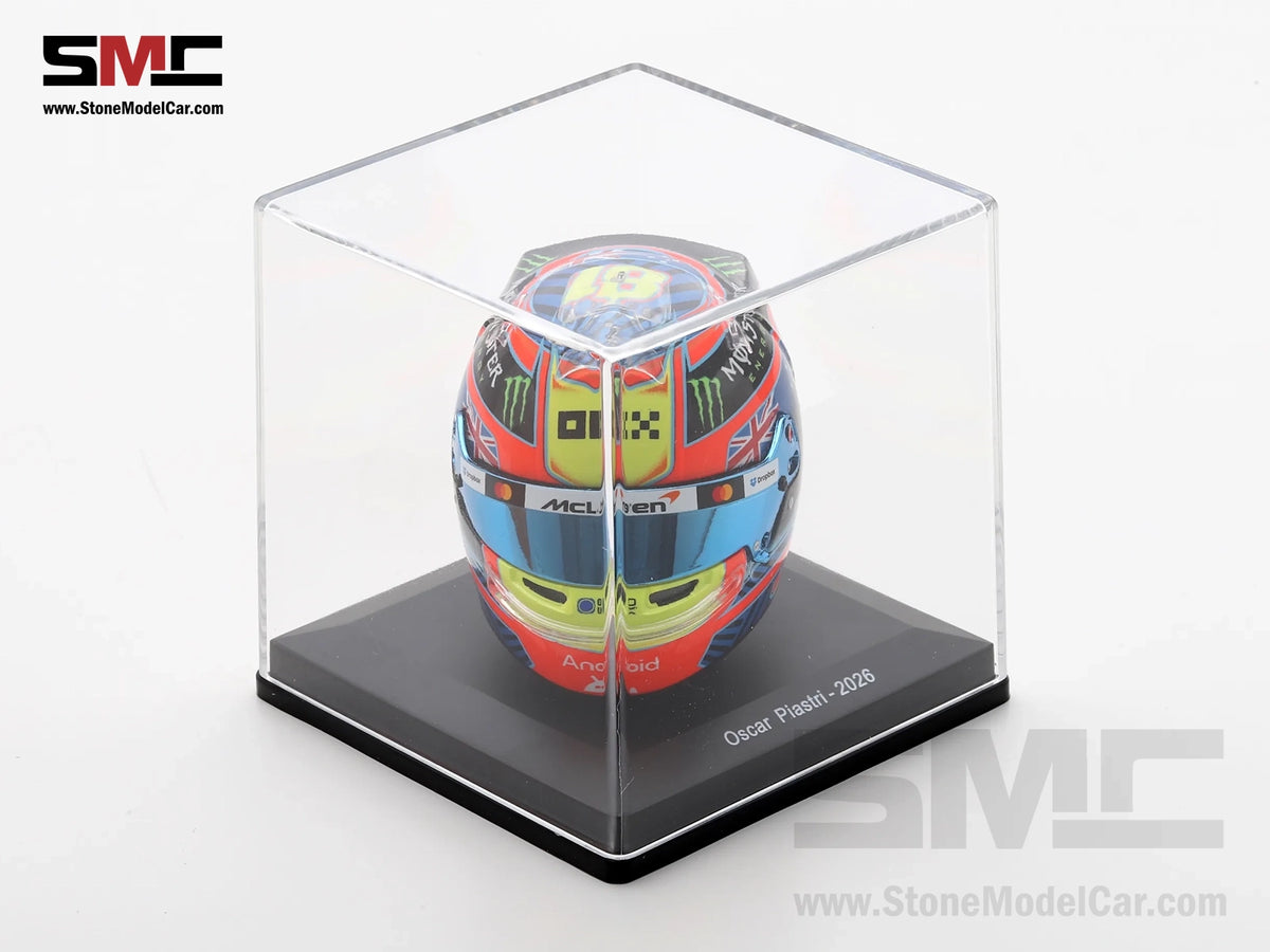 McLaren F1 MCL40 #81 Oscar Piastri Year 2026 Season Spark 1:5 Miniature Helmet 5HF244