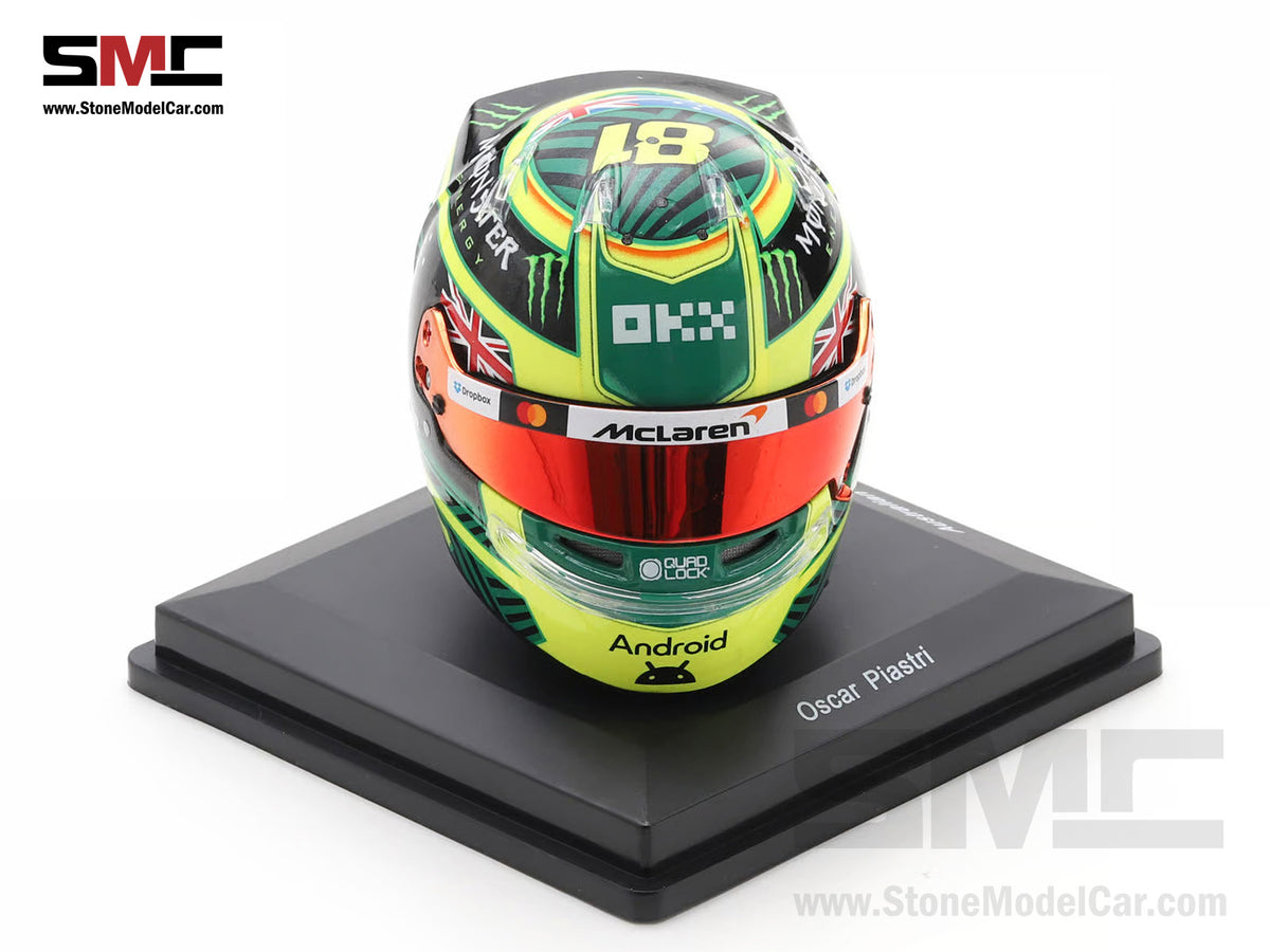 McLaren F1 MCL40 #81 Oscar Piastri Australia GP 2026 Home Race Spark 1:5 Miniature Helmet 5HF245