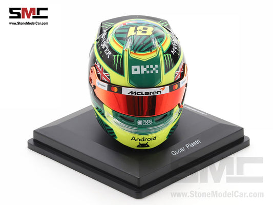 McLaren F1 MCL40 #81 Oscar Piastri Australia GP 2026 Home Race Spark 1:5 Miniature Helmet 5HF245