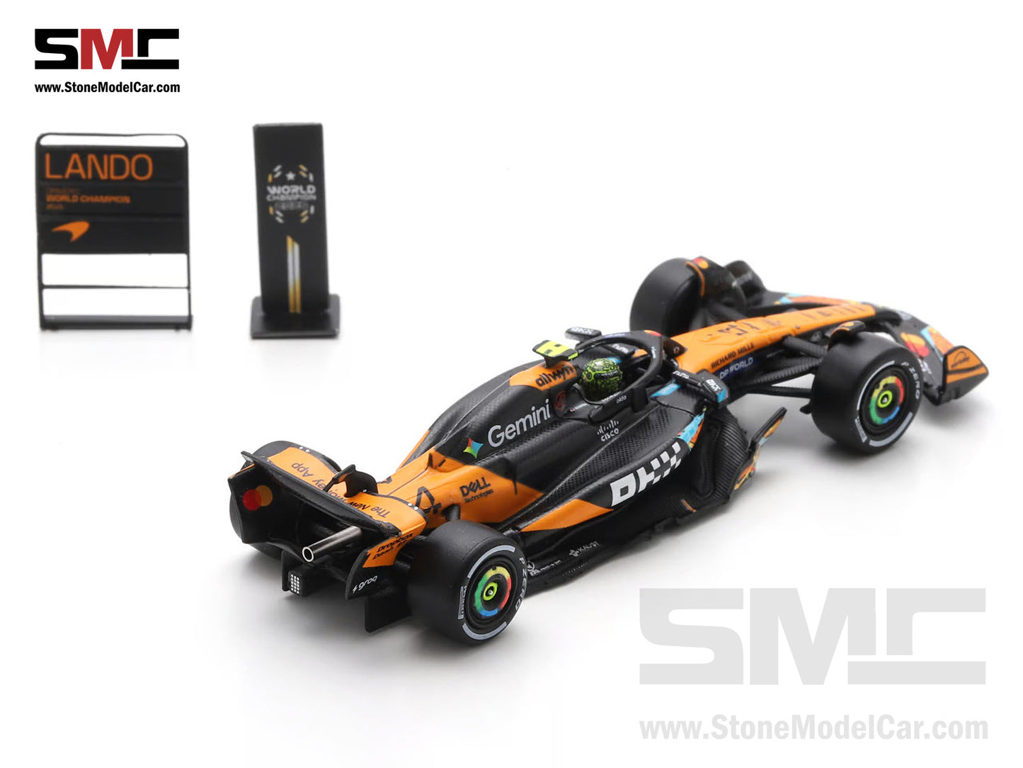 [Pre-Order] McLaren F1 MCL39 #4 Lando Norris Abu Dhabi GP 2025 World Champion 1:64 Spark 64S078