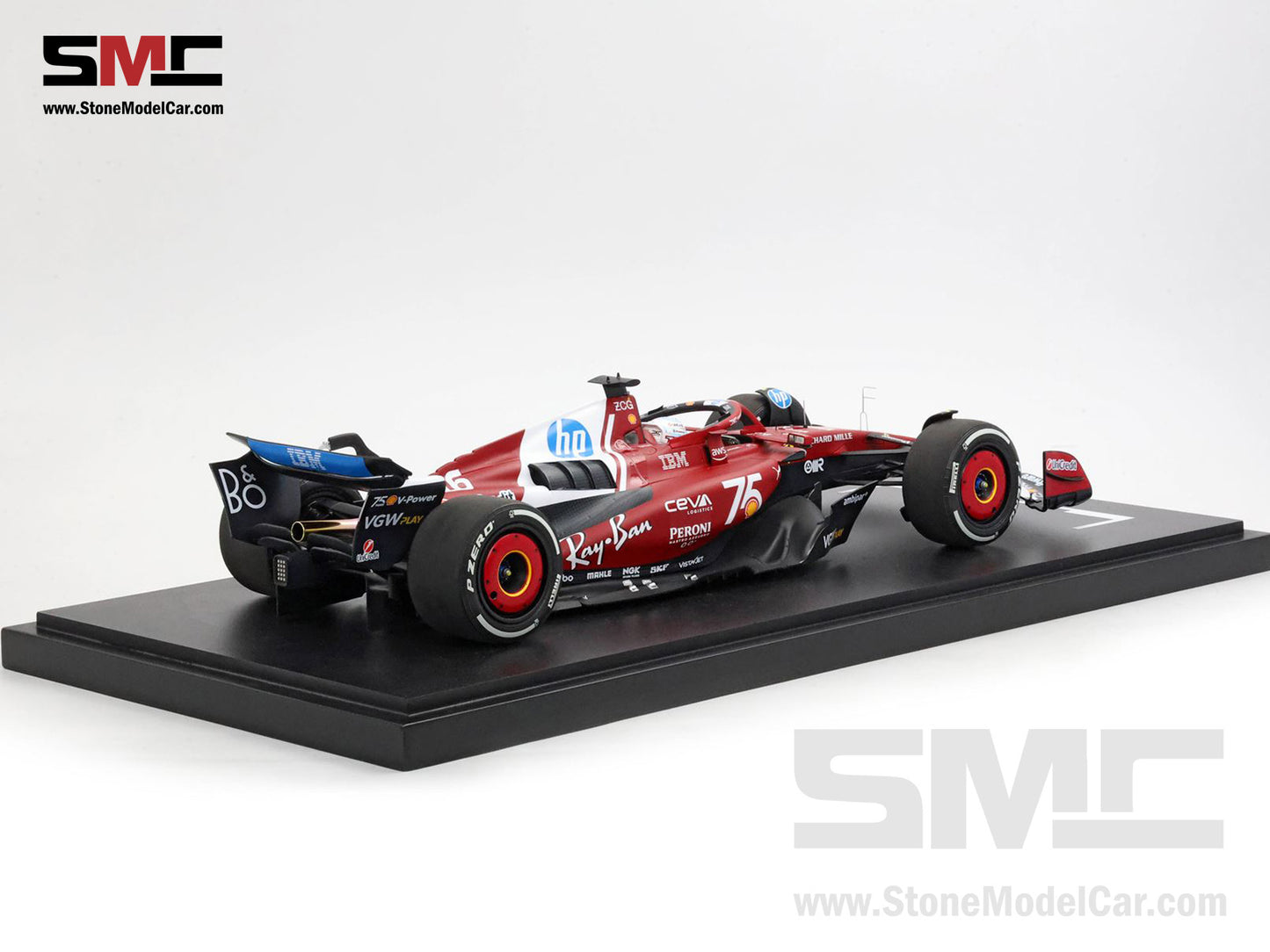 [Pre-Order] Ferrari F1 SF-25 #16 Charles Leclerc Monaco GP 2025 Shell Special Livery BBR 1:12 BBR1227C16