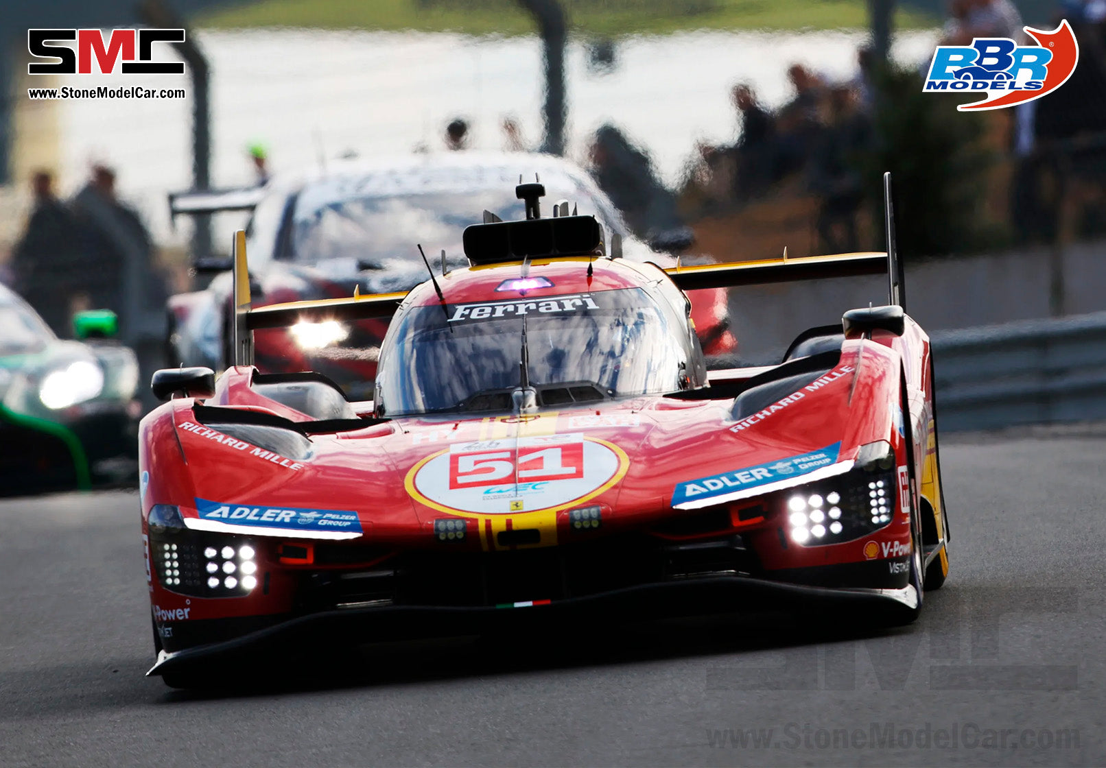 Maquette 1/18 BBR Ferrari 499P #50 - Vainqueur Des 24h Du Mans 2024 - Neuf En Boîte