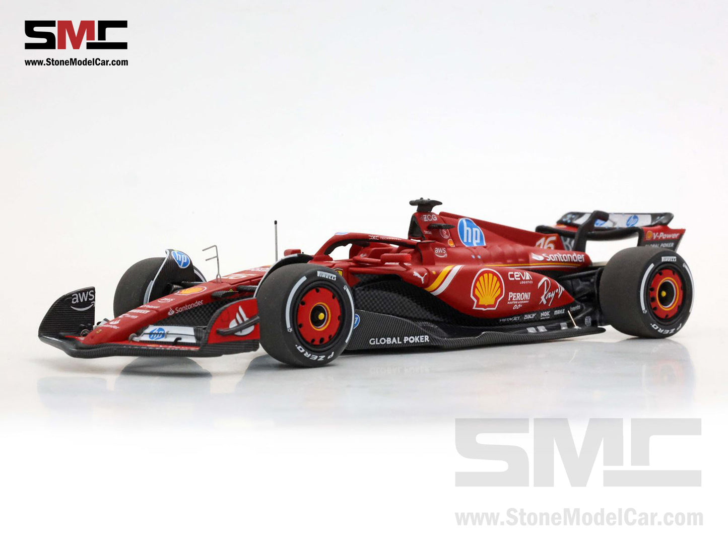 [Pre-Order] Ferrari F1 SF-24 #16 Charles Leclerc Winner US GP Austin 2024 BBR 1:43 BBRC312A