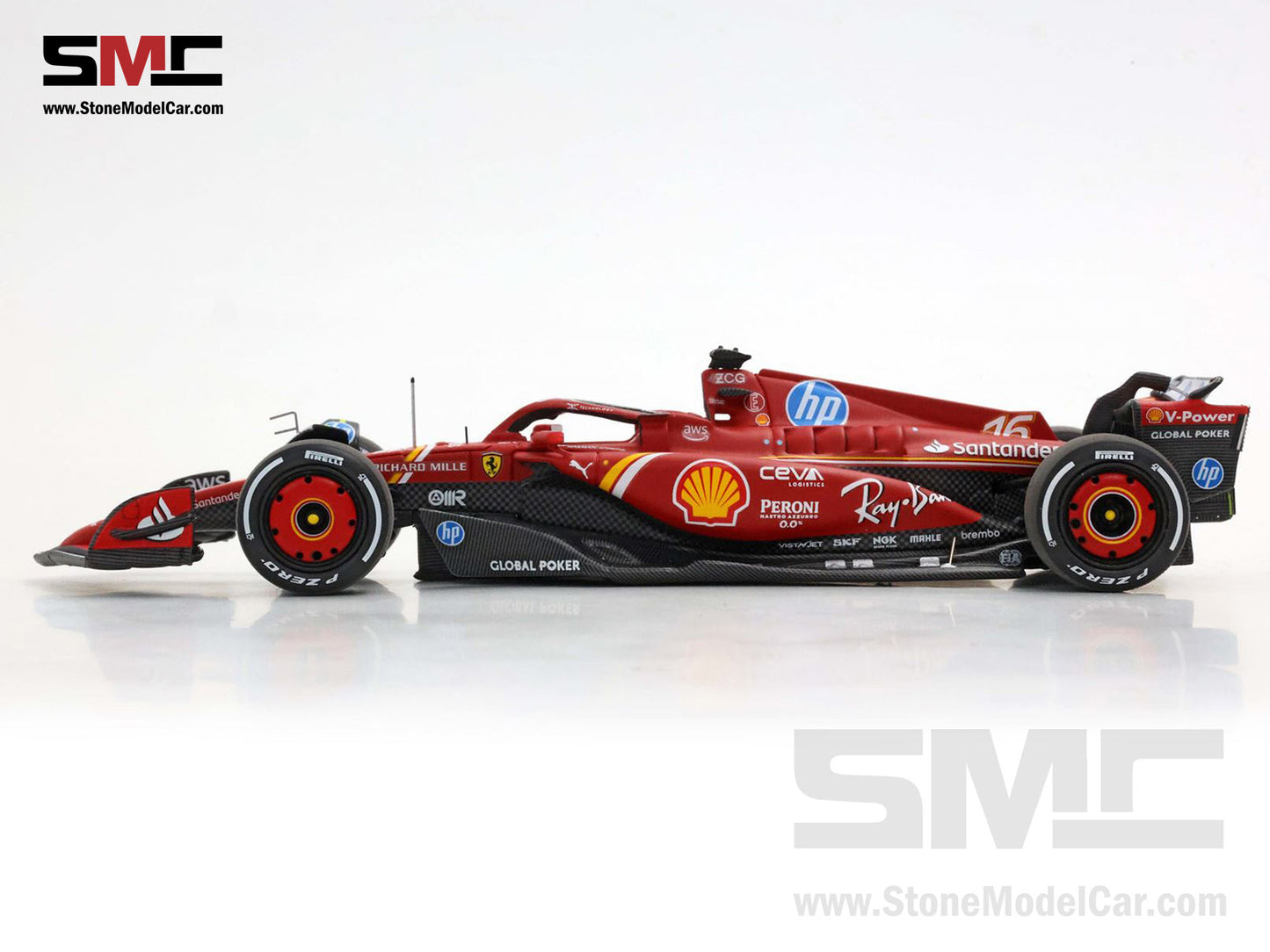 [Pre-Order] Ferrari F1 SF-24 #16 Charles Leclerc Winner US GP Austin 2024 BBR 1:43 BBRC312A