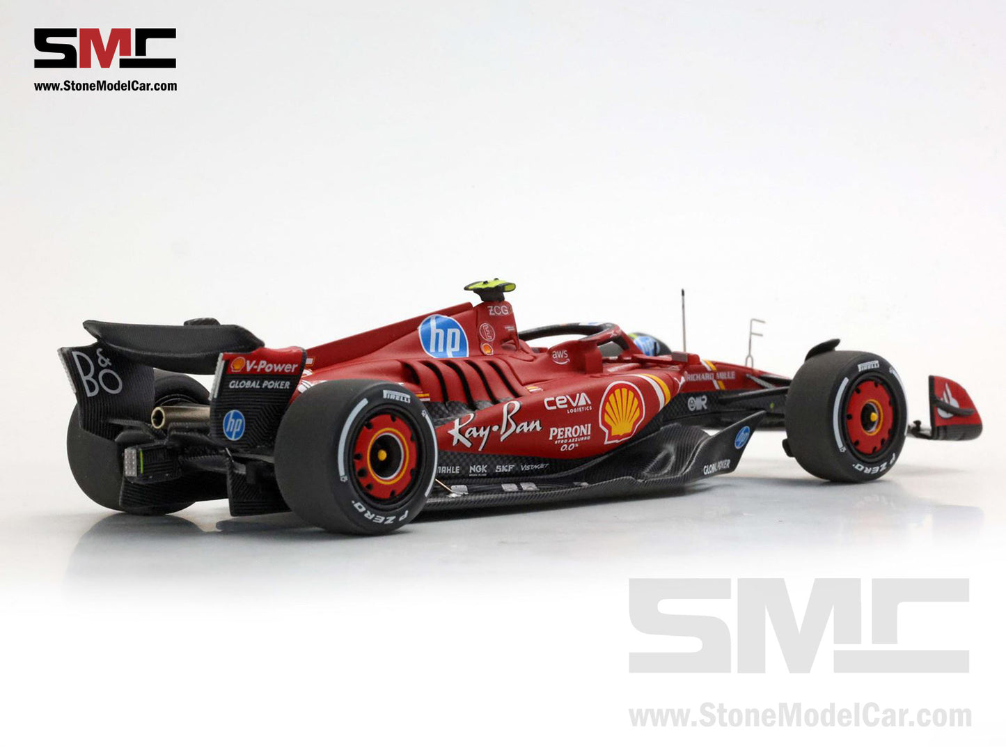 [Pre-Order] Ferrari F1 SF-24 #55 Carlos Sainz Mexico GP Winner 2024 BBR 1:43 BBRC313B