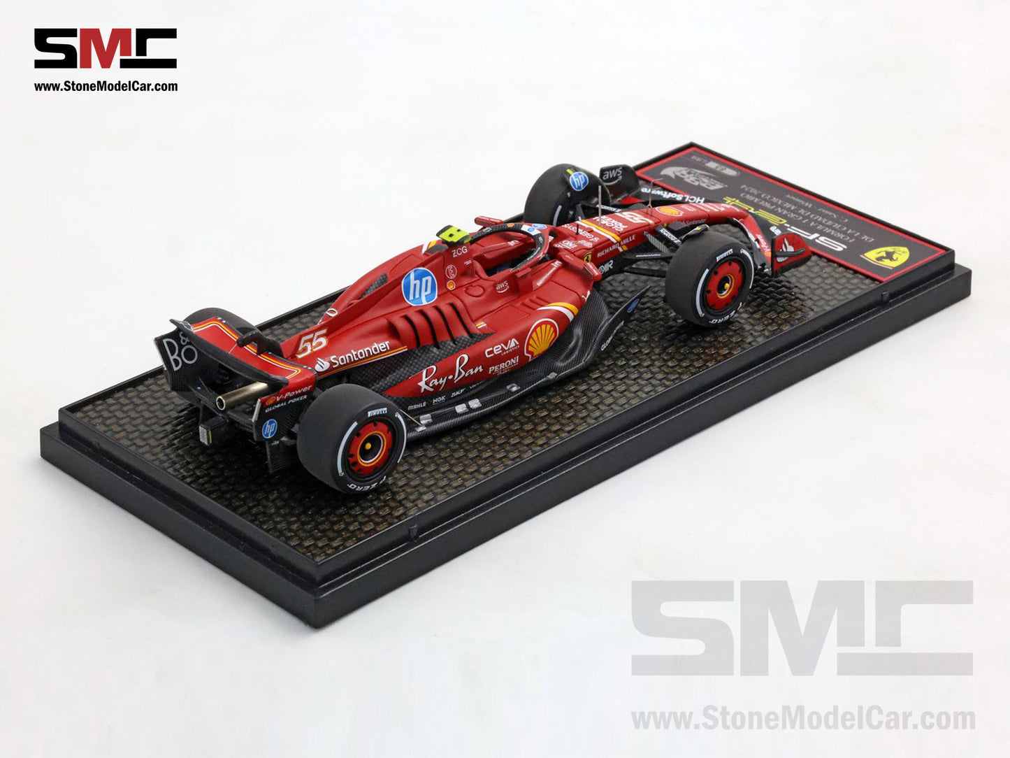 [Pre-Order] Ferrari F1 SF-24 #55 Carlos Sainz Mexico GP Winner 2024 BBR 1:43 BBRC313B