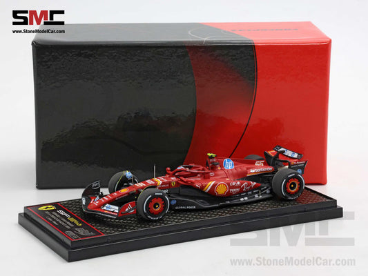 [Pre-Order] Ferrari F1 SF-24 #55 Carlos Sainz Mexico GP Winner 2024 BBR 1:43 BBRC313B