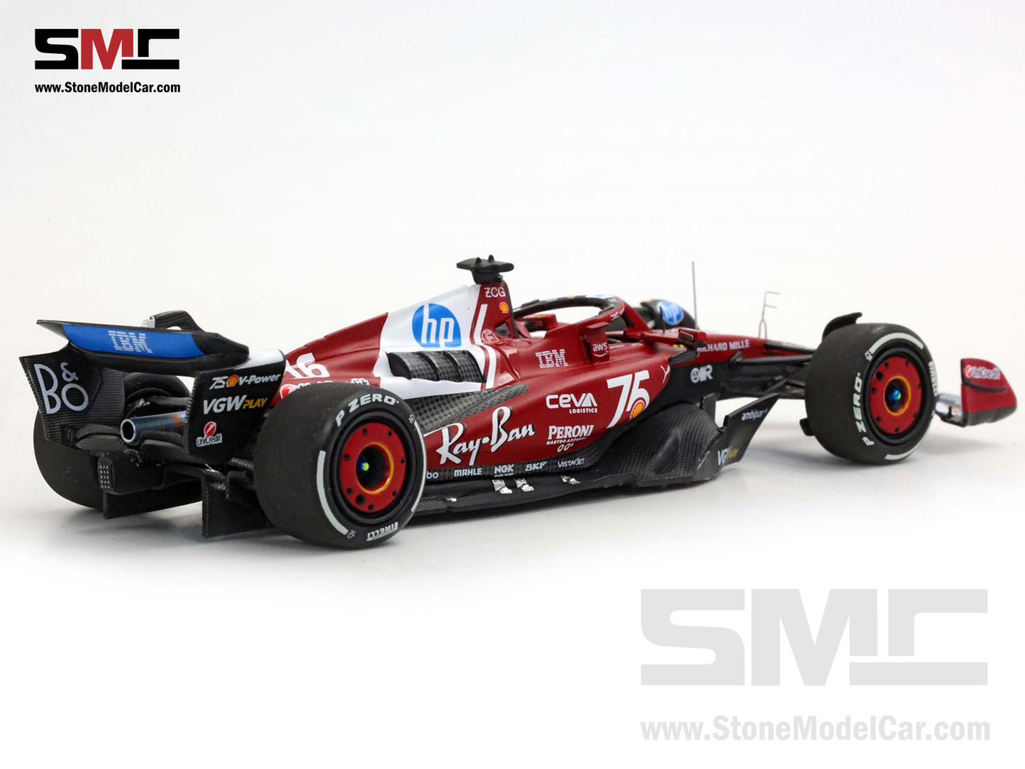 Ferrari F1 SF-25 #16 Charles Leclerc Monaco GP 2025 Shell Special Livery BBR 1:43 BBRC321C16
