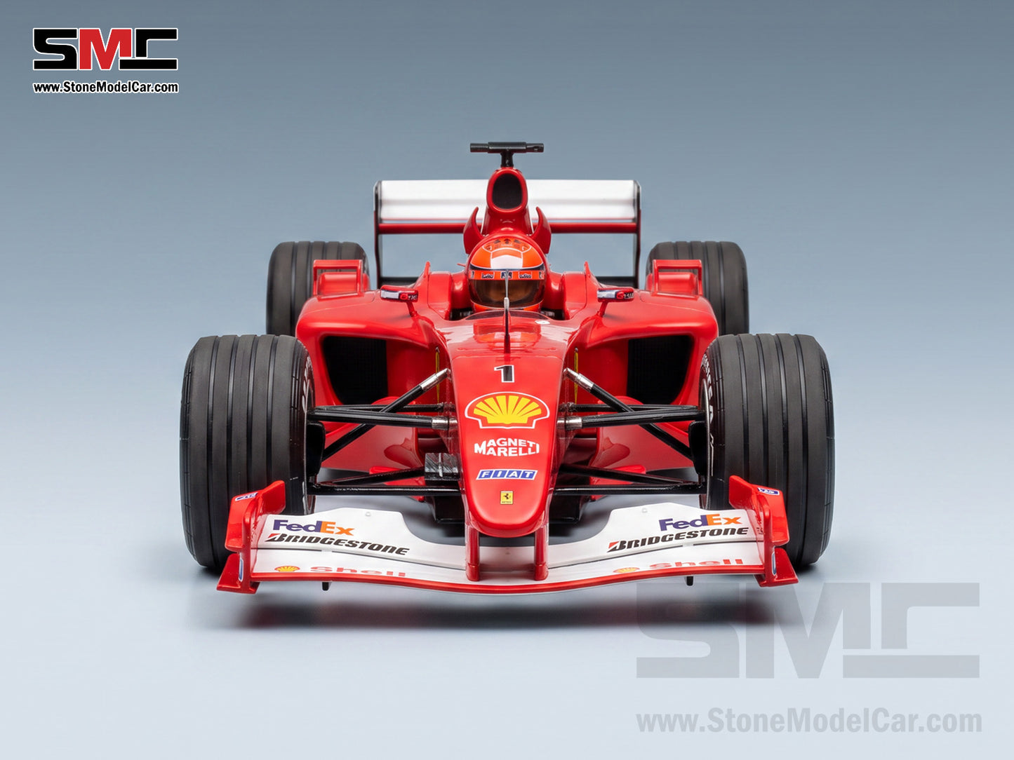 [Pre-Order] Ferrari F1 F2001 #1 Michael Schumacher Monaco GP Winner 2001 World Champion 1:18 GP REPLICAS with Driver and Decal