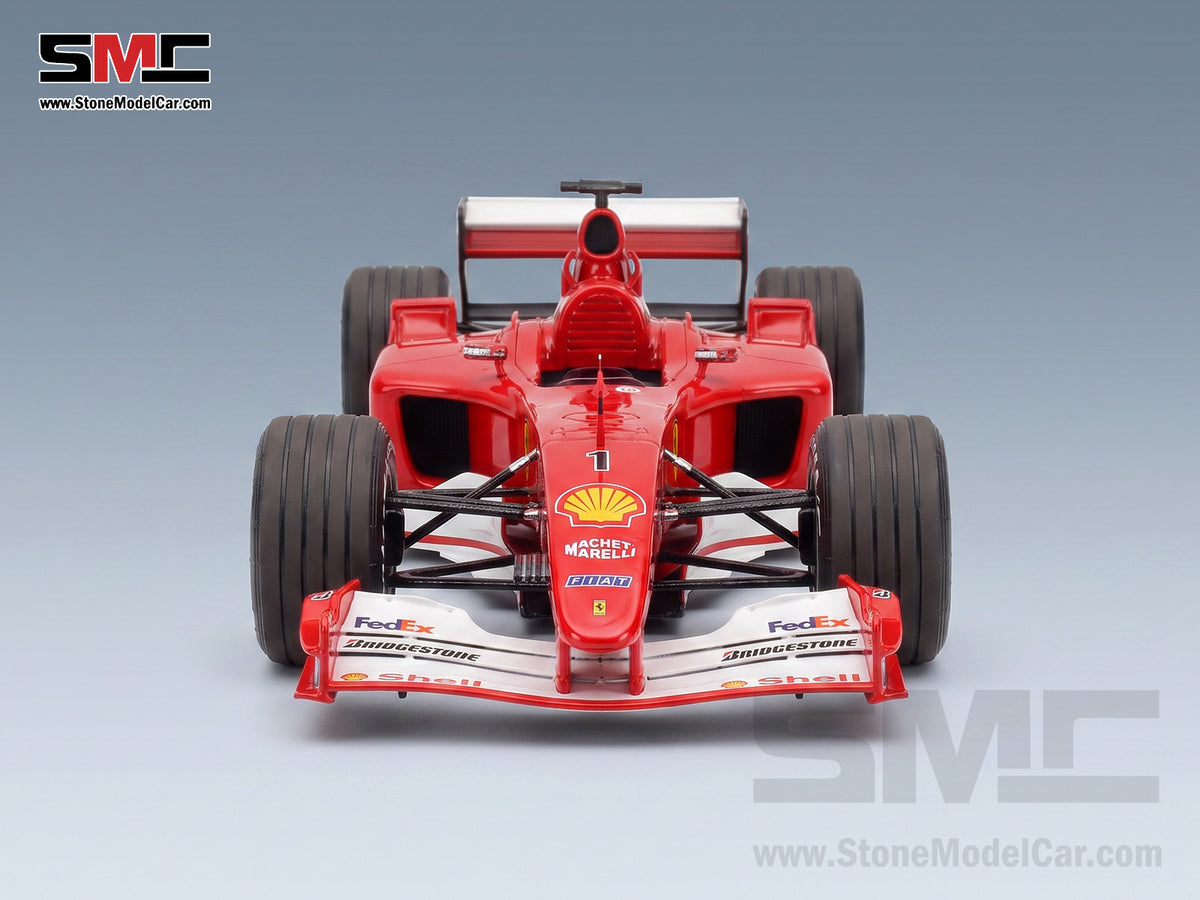 Ferrari F1 F2001 #1 Michael Schumacher Monaco GP Winner 2001 World Champion 1:18 GP REPLICAS GP168A with Decal