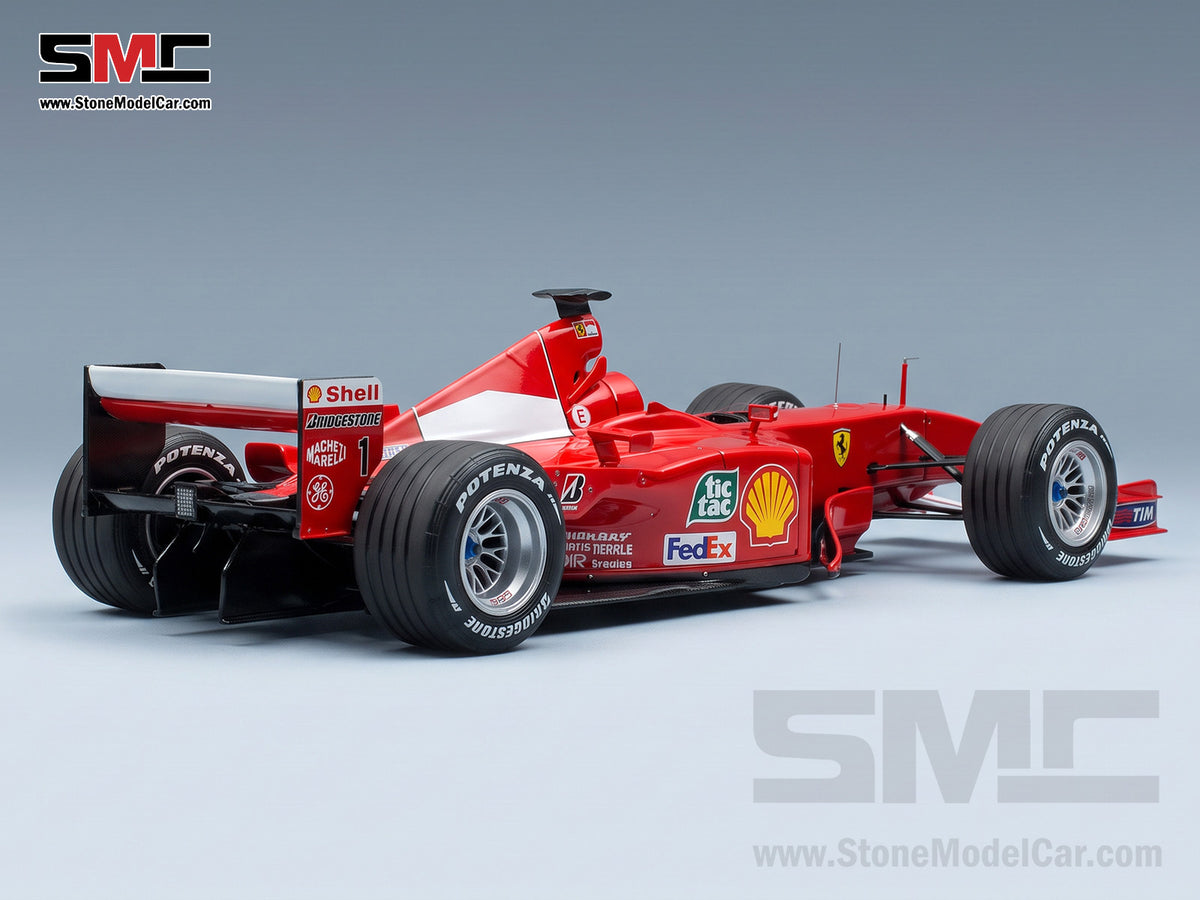 Ferrari F1 F2001 #1 Michael Schumacher Monaco GP Winner 2001 World Champion 1:18 GP REPLICAS GP168A with Decal