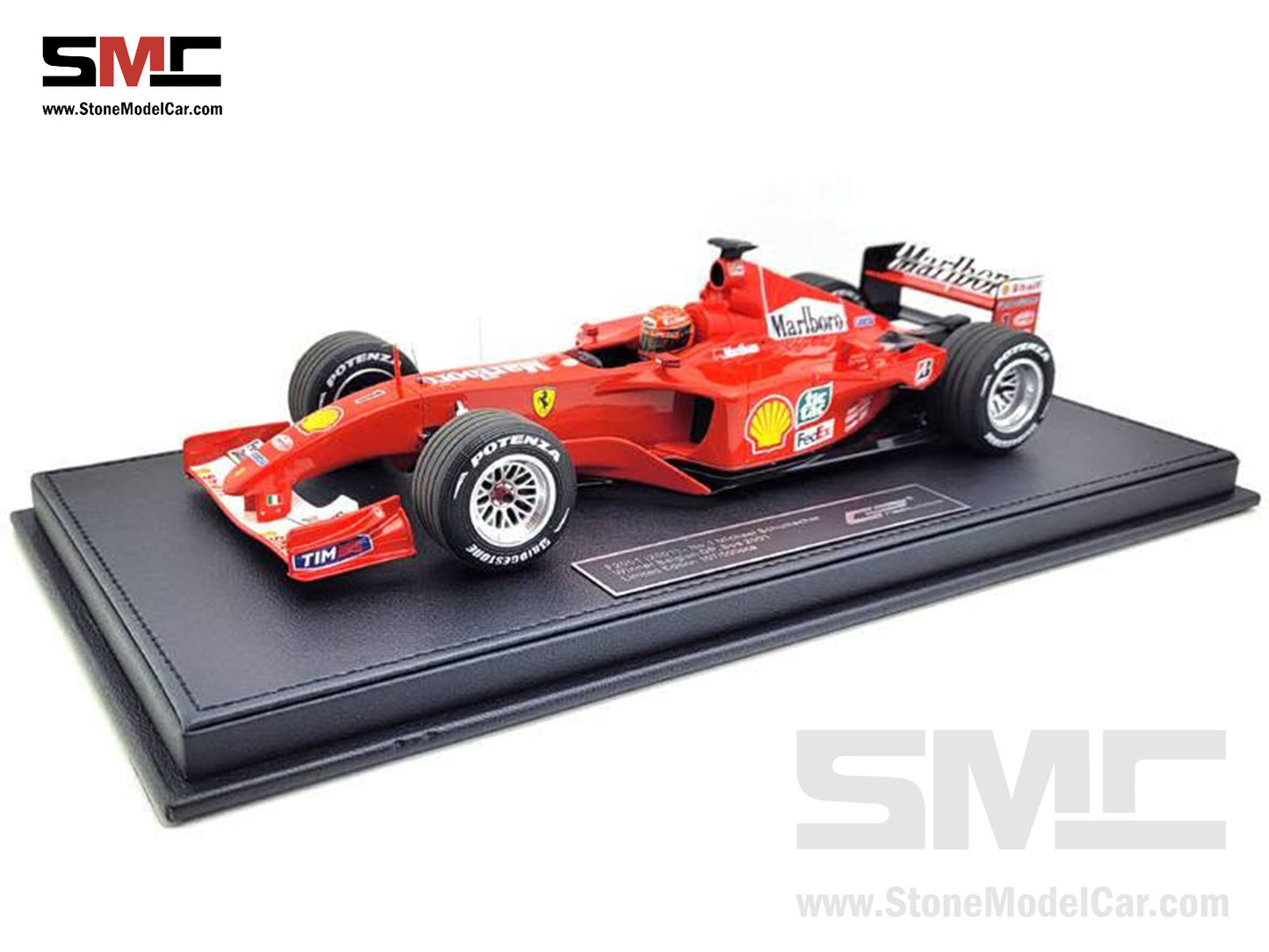 [Pre-Order] Ferrari F1 F2001 #1 Michael Schumacher Belgium GP Winner 2001 World Champion 1:18 GP REPLICAS with Driver and Decal