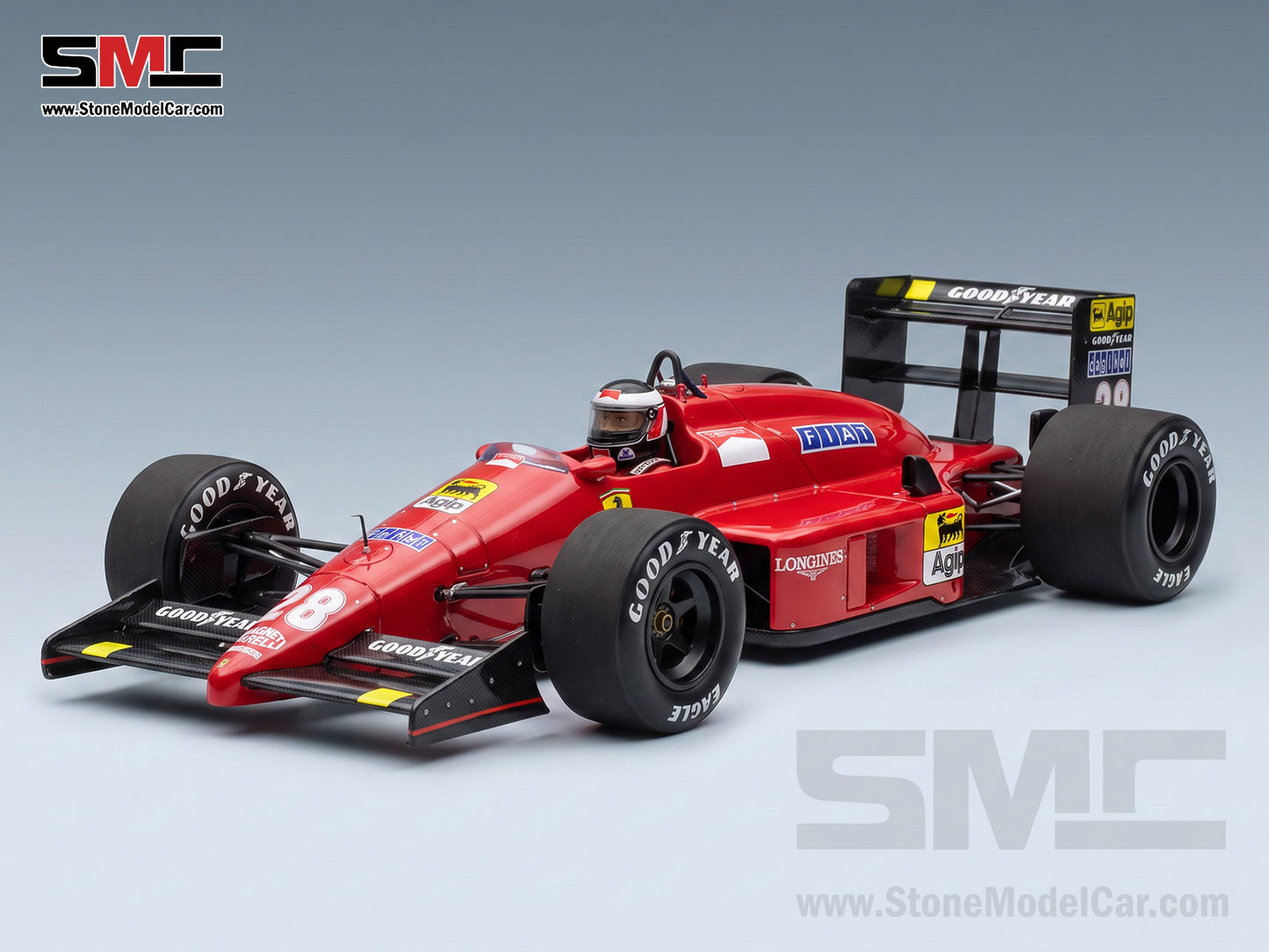 [Pre-Order] Ferrari F1 87 #28 Gerhard Berger Japan GP Winner 1987 1:18 GP REPLICAS GP184CWD with Driver + Decal