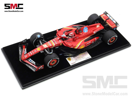 [Pre-Order] Ferrari F1 SF-24 #16 Charles Leclerc Winner Monaco GP 2024 Looksmart 1:18 LS18F1063
