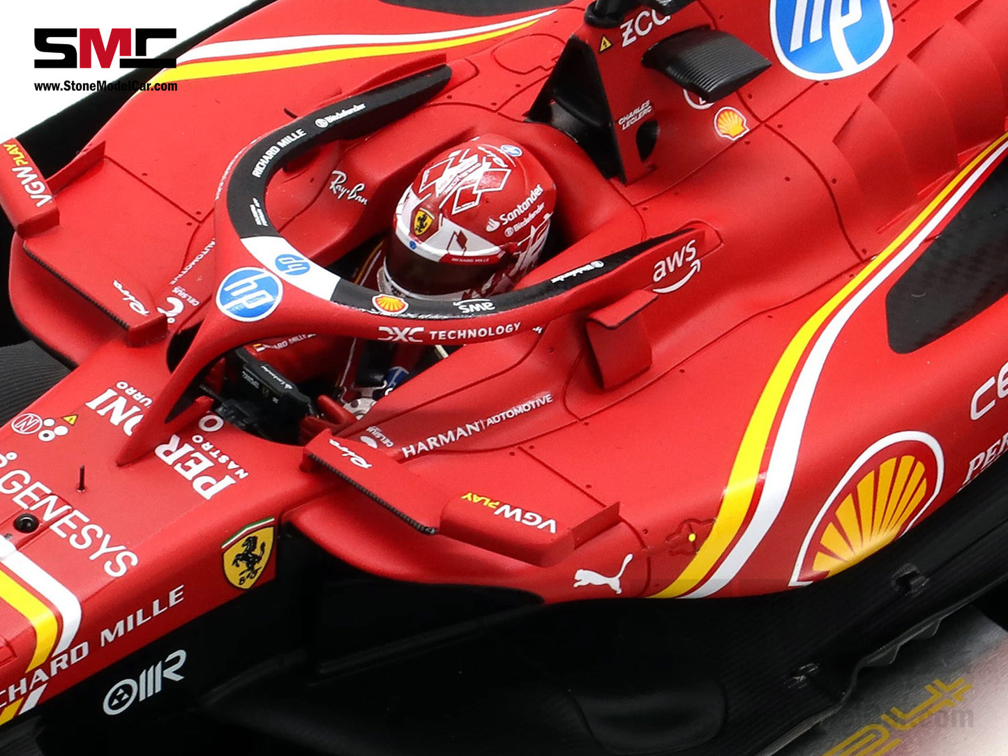 [Pre-Order] Ferrari F1 SF-24 #16 Charles Leclerc Winner Monaco GP 2024 Looksmart 1:18 LS18F1063