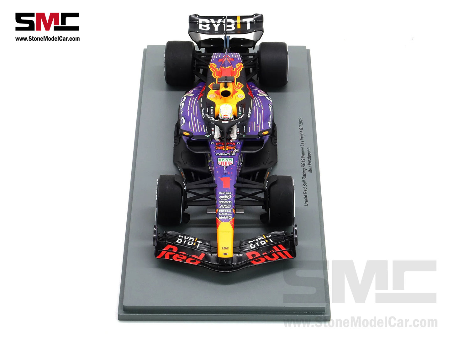 [Pre-Order] Red Bull F1 RB19 #1 Max Verstappen Winner US Las Vegas GP 2023 World Champion Spark 1:18 18S972