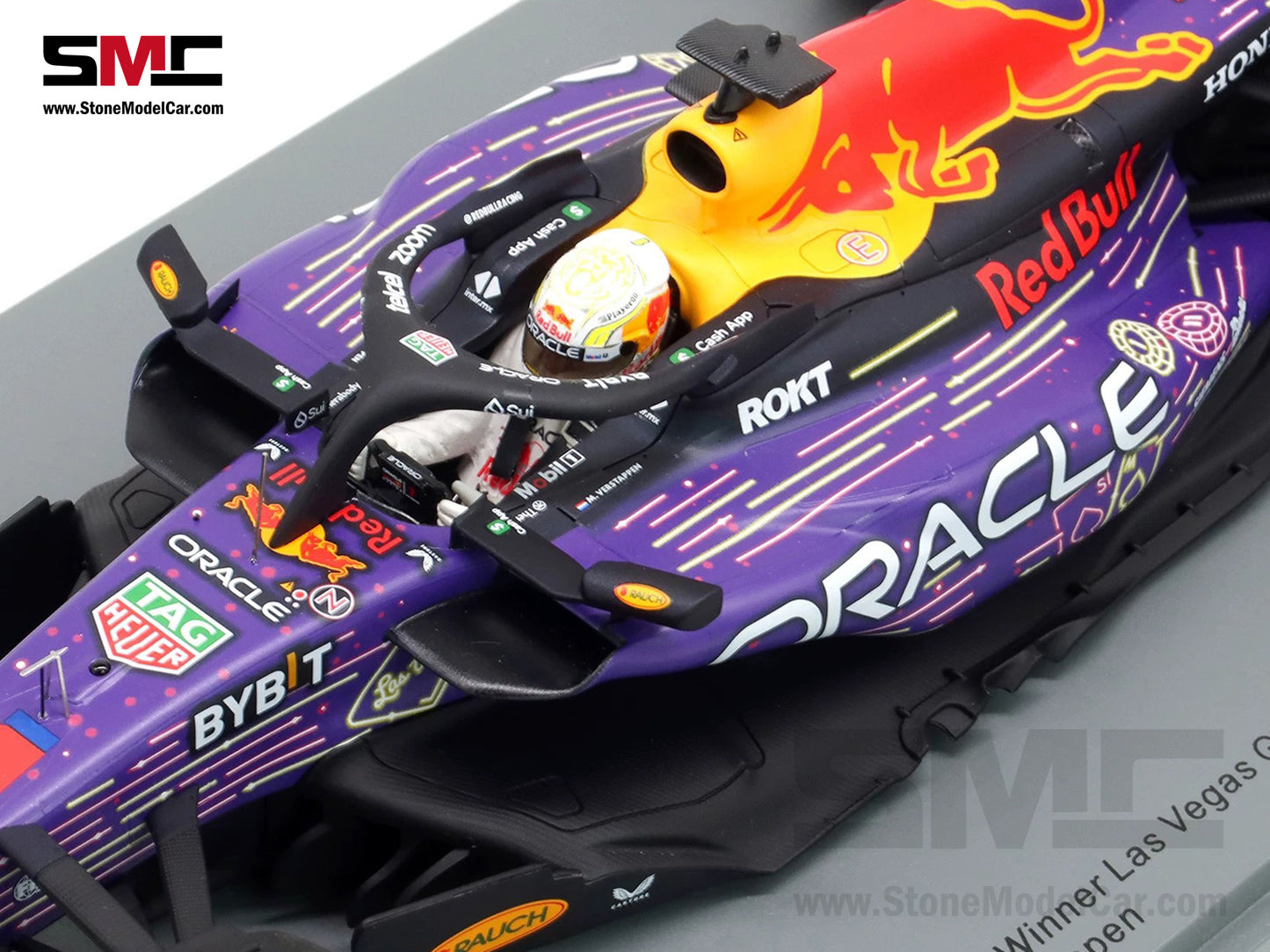 [Pre-Order] Red Bull F1 RB19 #1 Max Verstappen Winner US Las Vegas GP 2023 World Champion Spark 1:18 18S972
