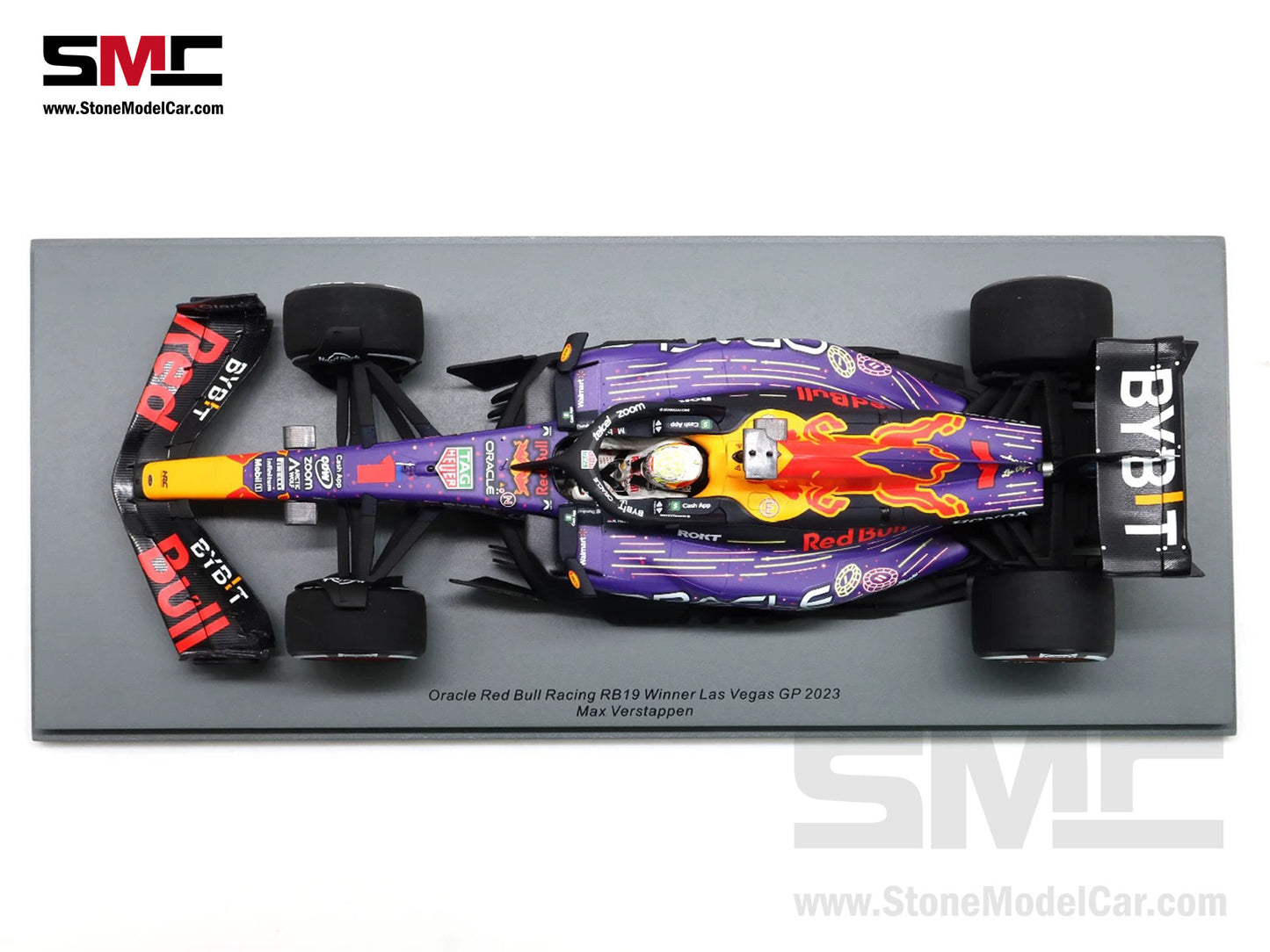 [Pre-Order] Red Bull F1 RB19 #1 Max Verstappen Winner US Las Vegas GP 2023 World Champion Spark 1:18 18S972