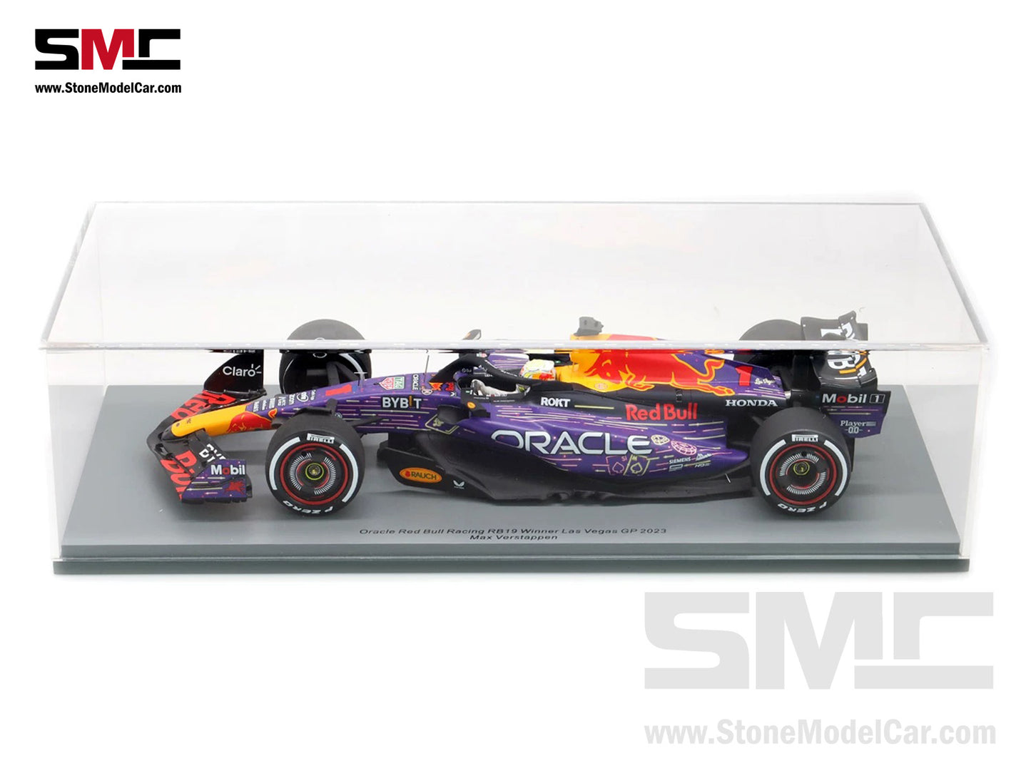 [Pre-Order] Red Bull F1 RB19 #1 Max Verstappen Winner US Las Vegas GP 2023 World Champion Spark 1:18 18S972