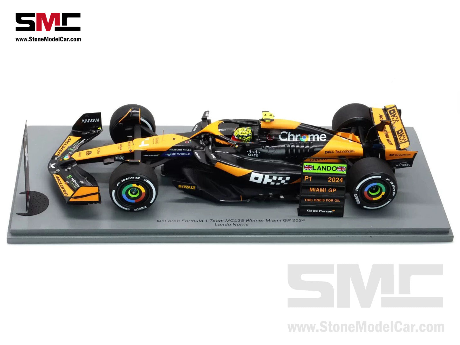Pre-Order] McLaren F1 MCL38 #4 Lando Norris Miami GP 2024