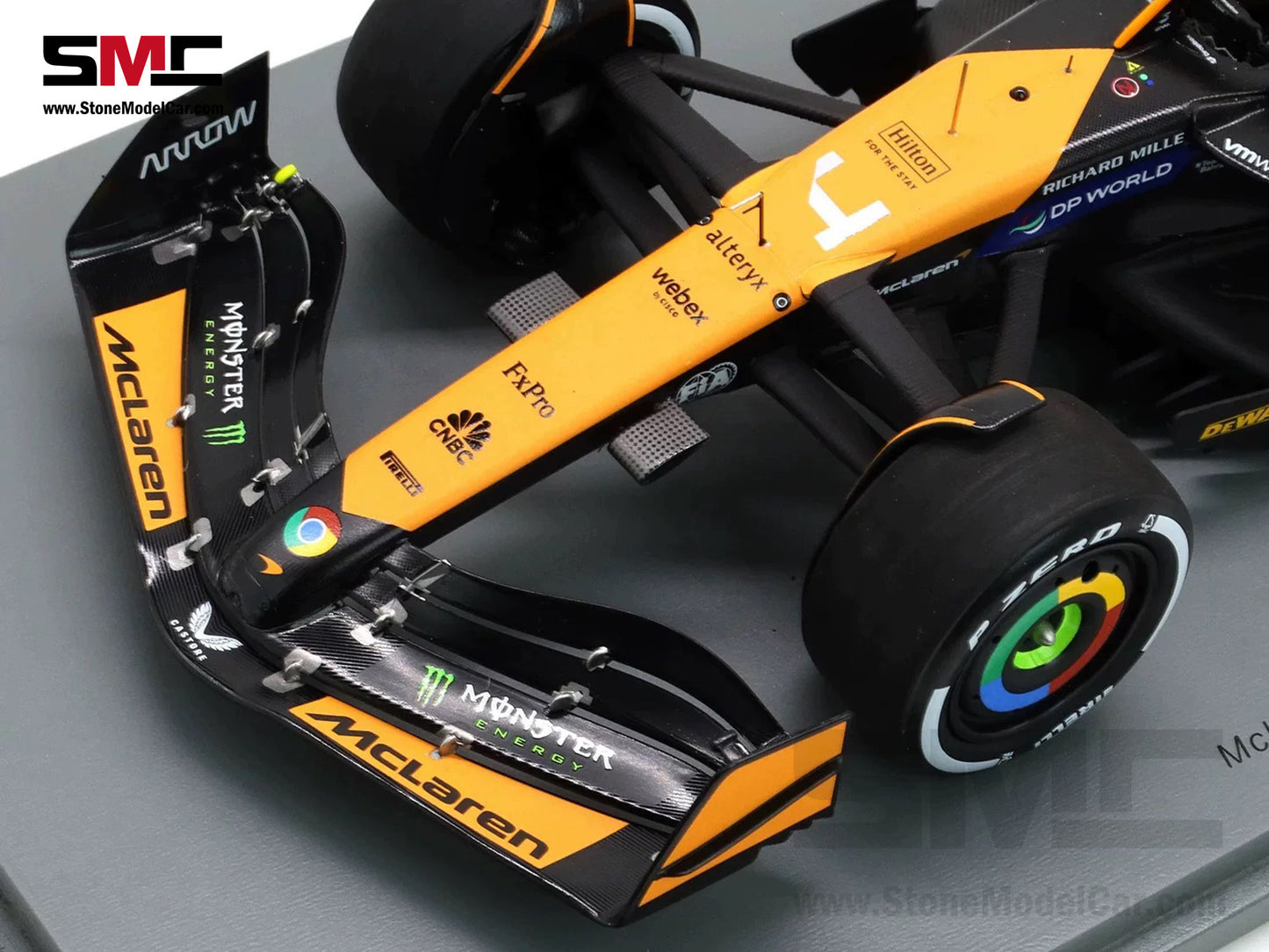 [Pre-Order] McLaren F1 MCL38 #4 Lando Norris Miami GP 2024 1st Career Win 1:18 Spark