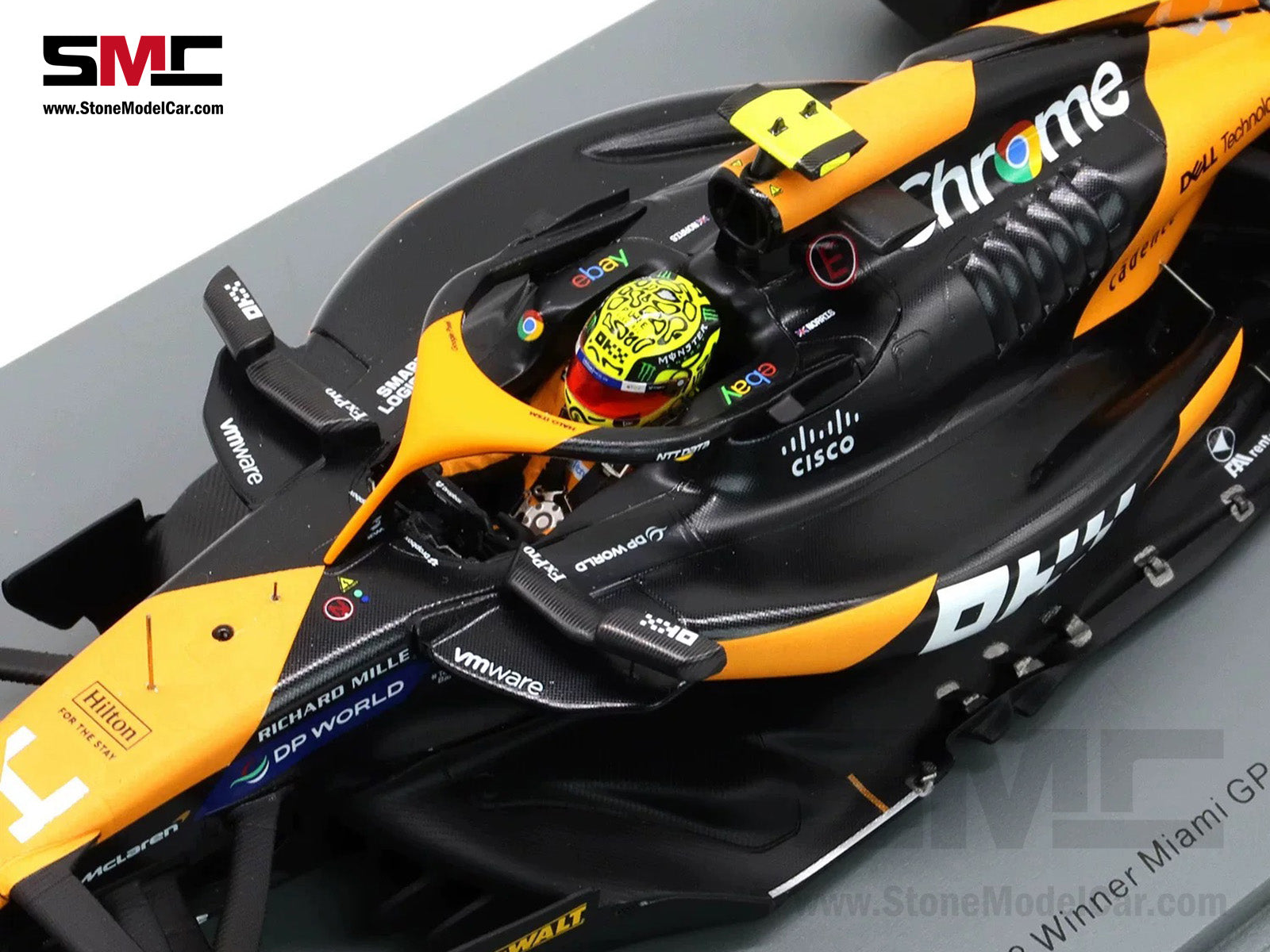 McLaren F1 MCL38 #4 Lando Norris Miami GP 2024 1st Career Win 1:18