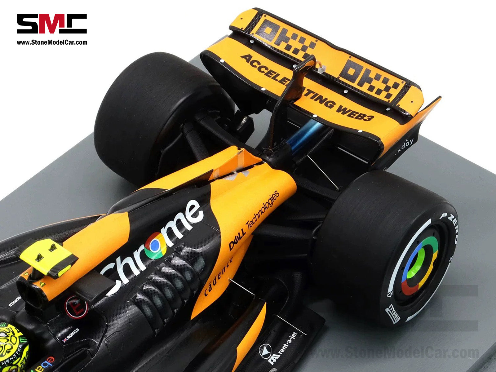 McLaren F1 MCL38 #4 Lando Norris Miami GP 2024 1st Career Win 1:18
